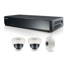 Samsung SRK-3030S Dome & Fisheye Camera & NVR Kit