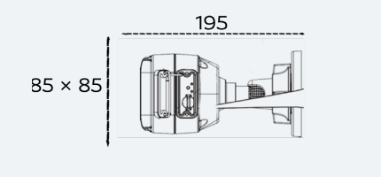 Eagle Eye Pro Camera PB02 Outdoor Bullet 5Mpix, 2.8-12mm moto lens, IR, IP66, NDAA,  POE, SDCard (EN-CPUB-002a)