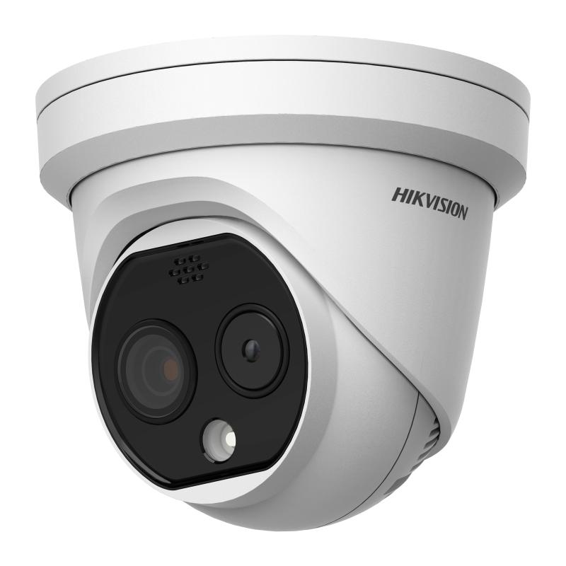 Hikvision DS-2TD1217-6/PA Thermal & Optical Bi-Spectrum Network Turret Camera