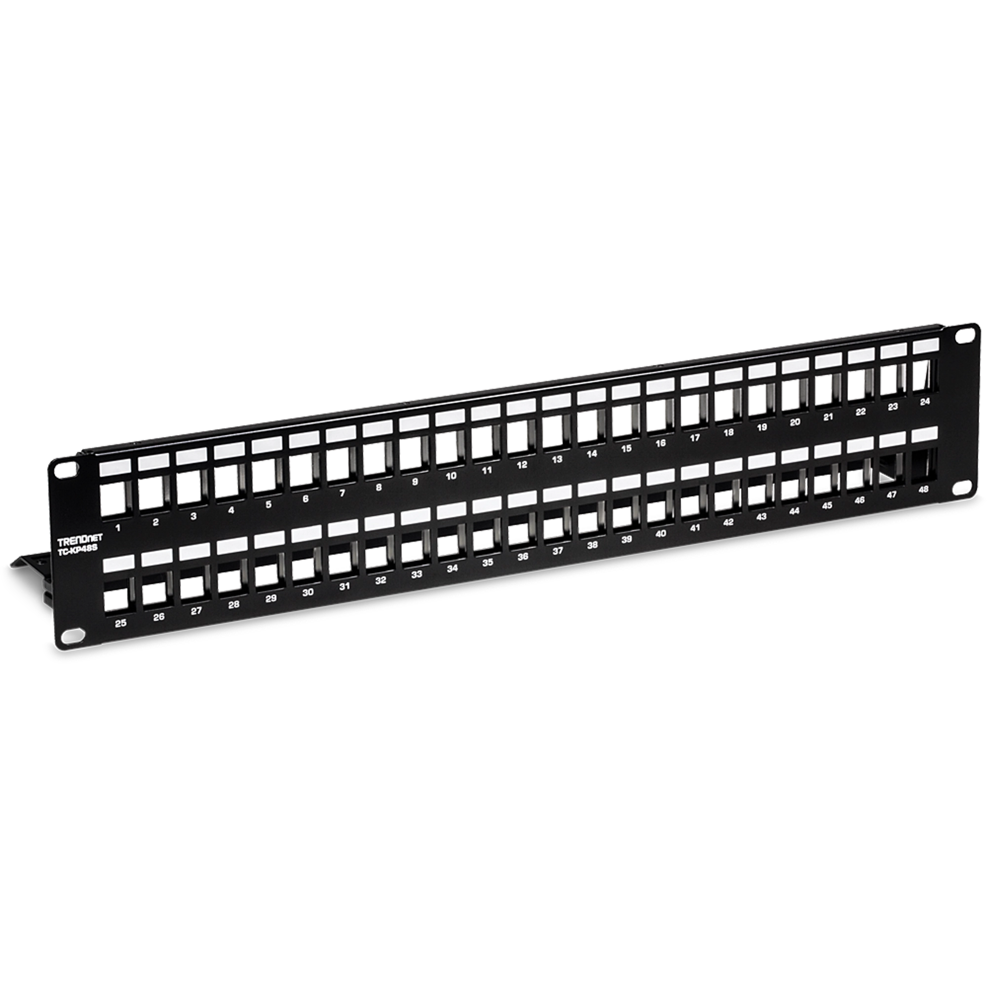 TRENDnet TC-KP48S 48-Port Blank Keystone Shielded Patch Panel