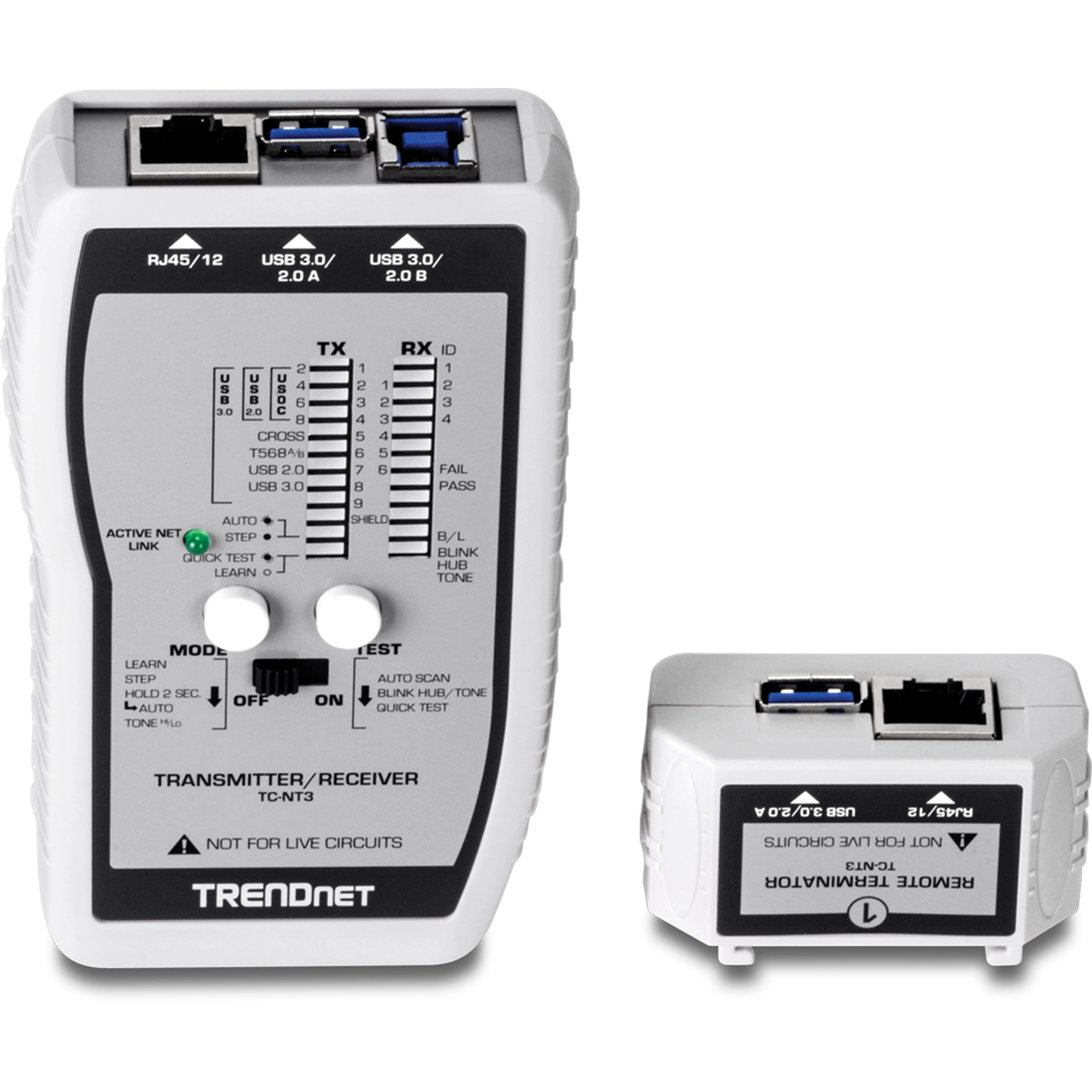 TRENDnet TC-NT3 VDV & USB Cable Tester