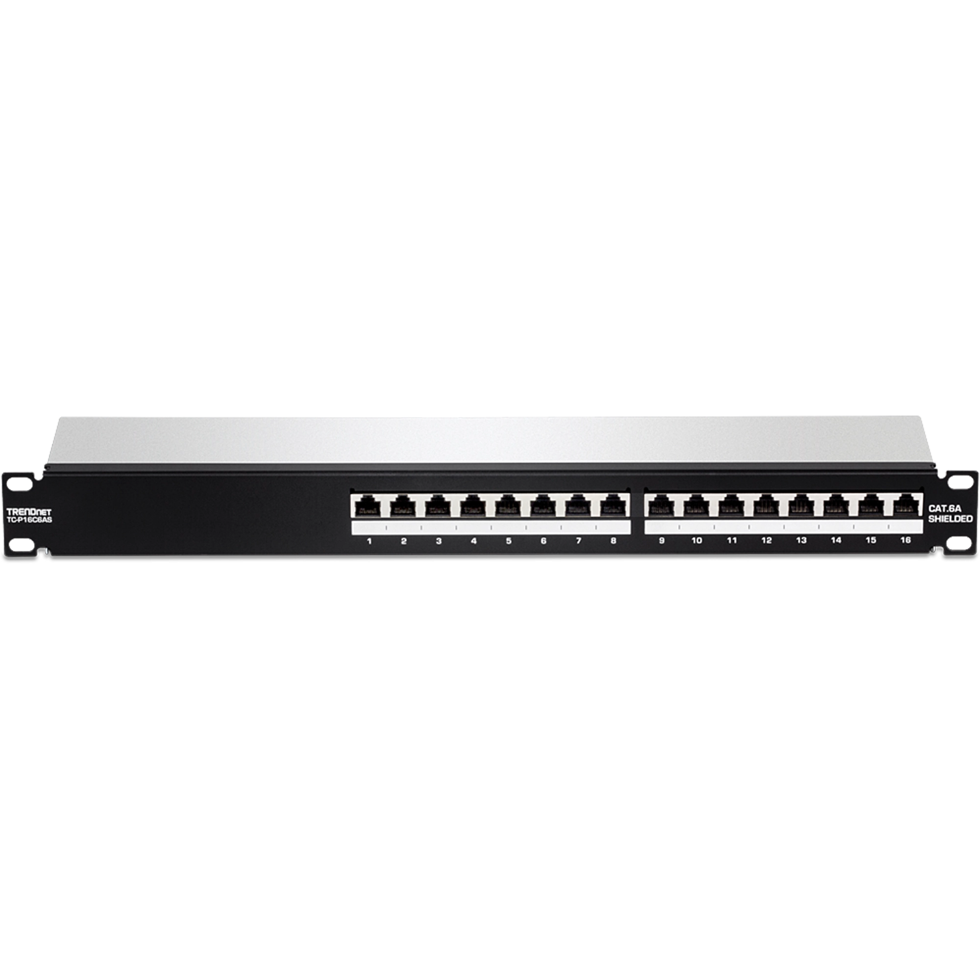 TRENDnet TC-P16C6AS 16-Port Cat6A Shielded Patch Panel