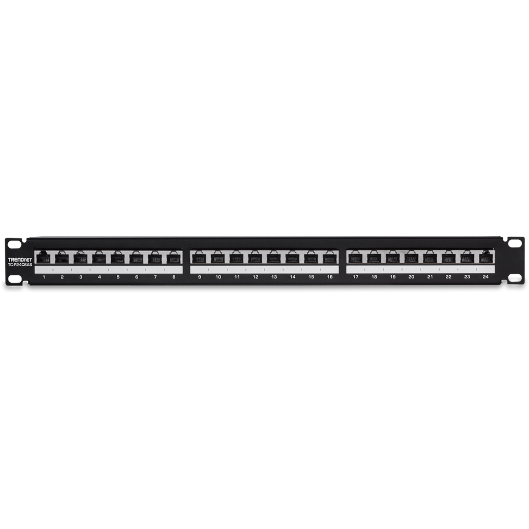 TRENDnet TC-P24C6AS 24-Port Cat6a Shielded Patch Panel