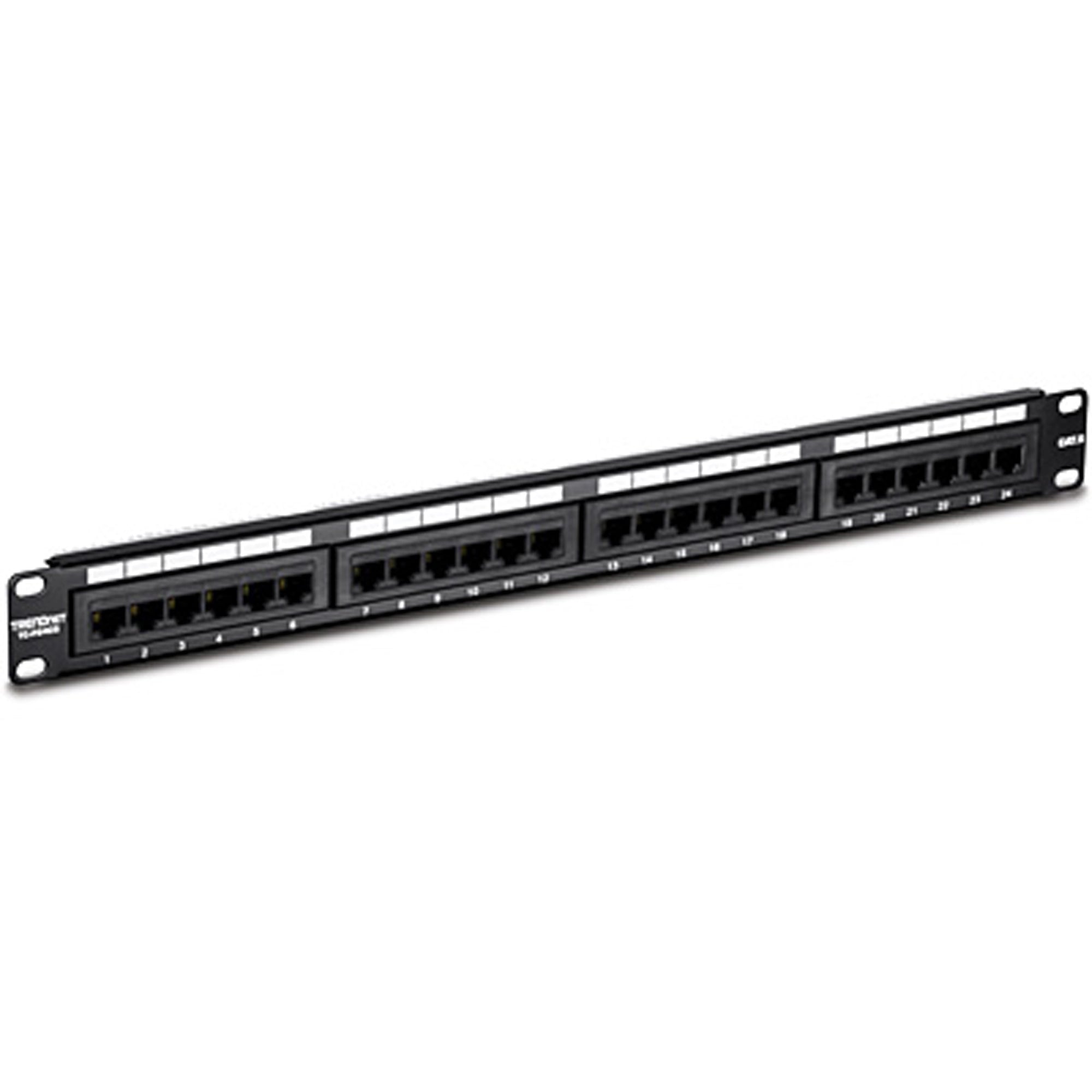 TRENDnet TC-P24C6 Cat6 24-Port Unshielded Patch Panel