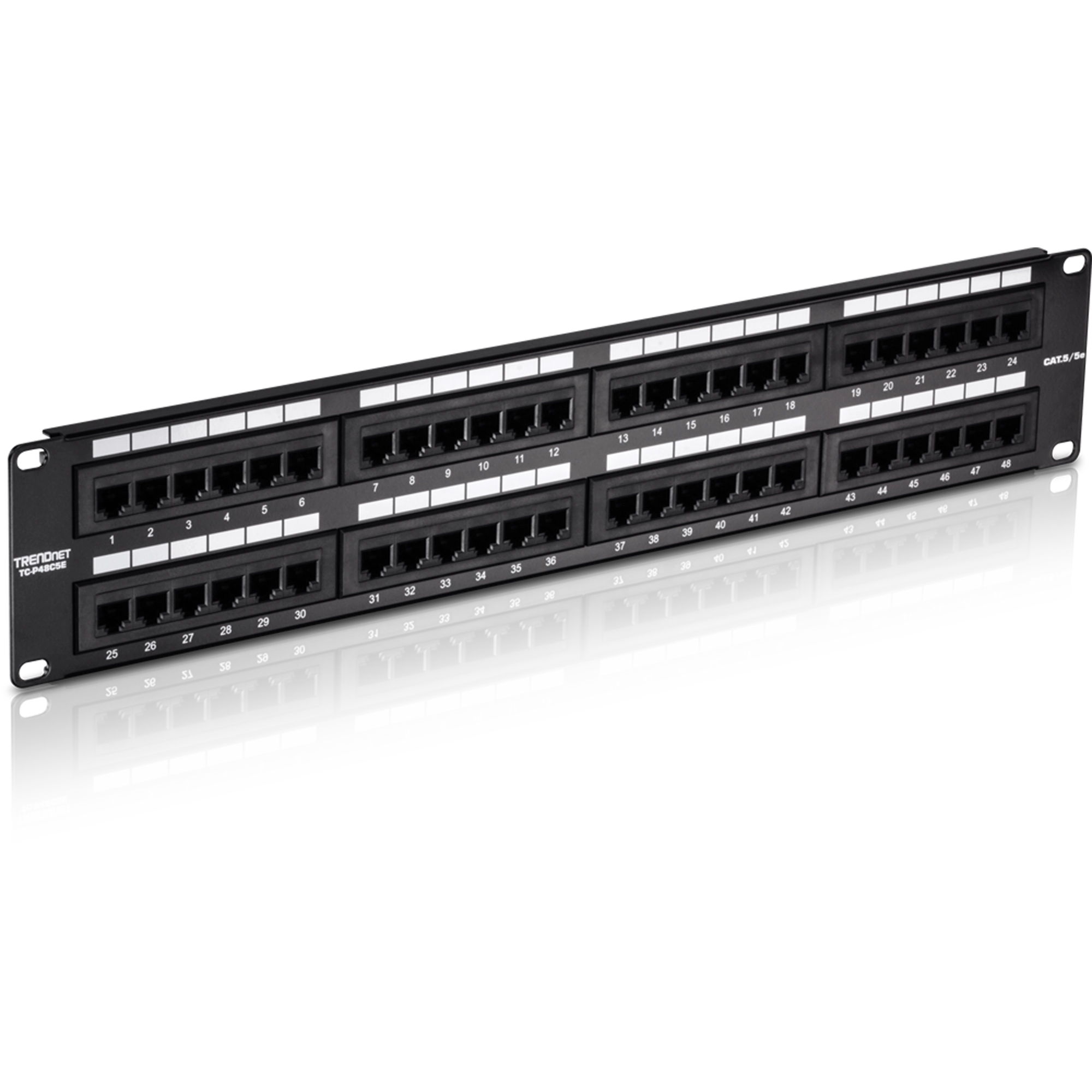 TRENDnet TC-P48C5E Cat5/5e 48-Port Unshielded Patch Panel