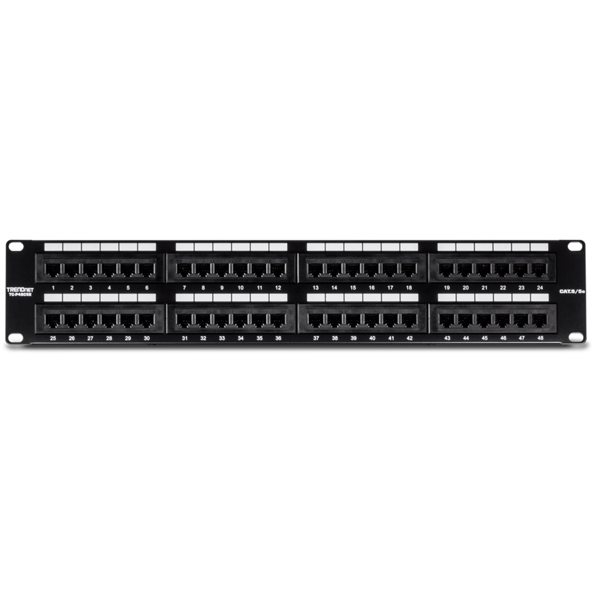 TRENDnet TC-P48C5E Cat5/5e 48-Port Unshielded Patch Panel