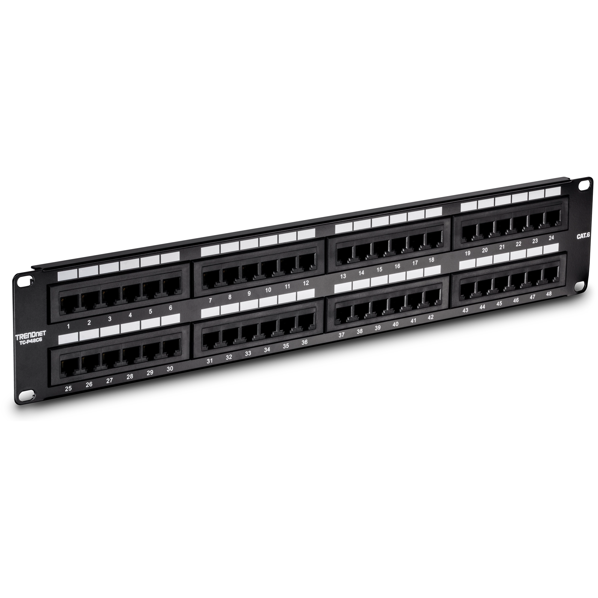 TRENDnet TC-P48C6 Cat6 48-Port Unshielded Patch Panel