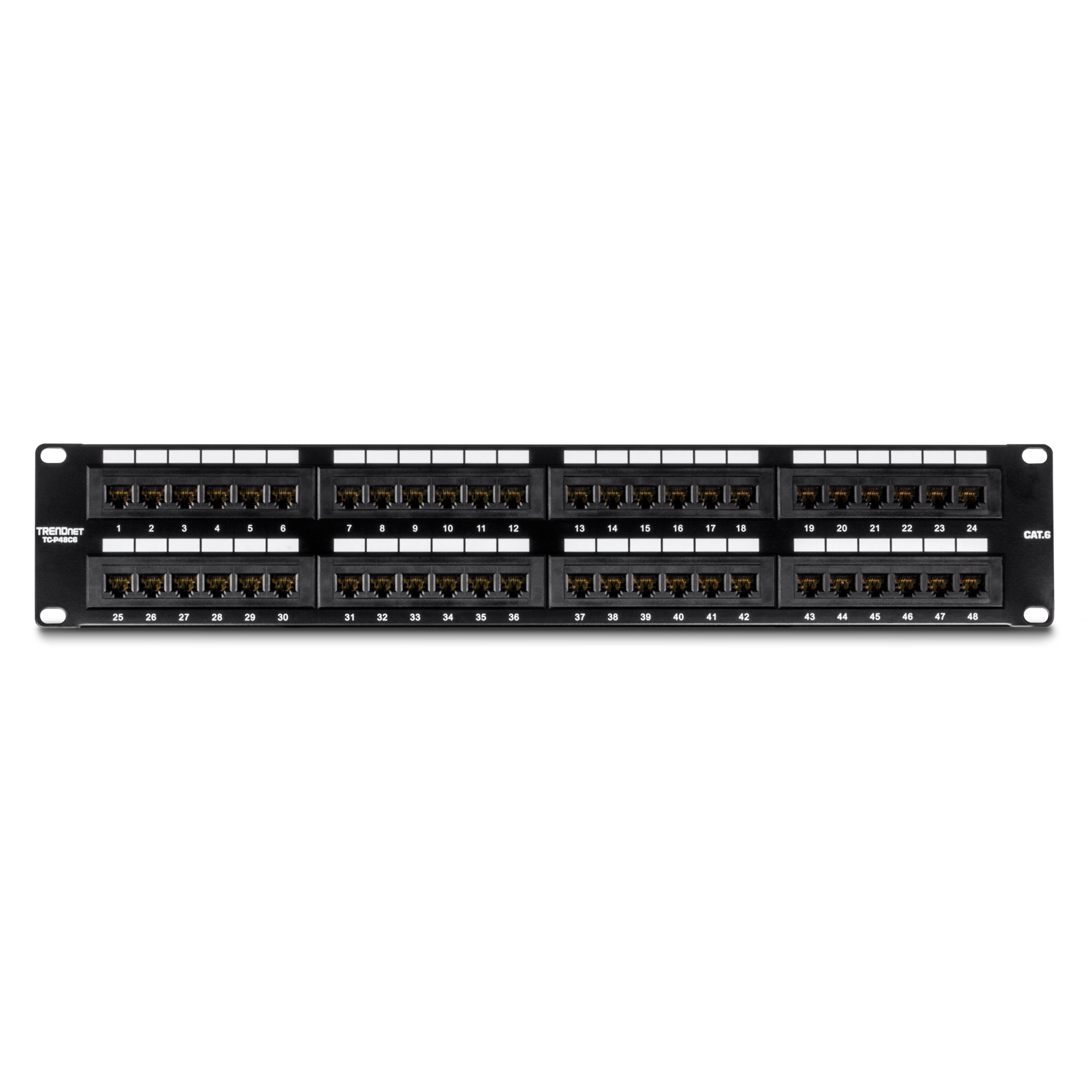 TRENDnet TC-P48C6 Cat6 48-Port Unshielded Patch Panel