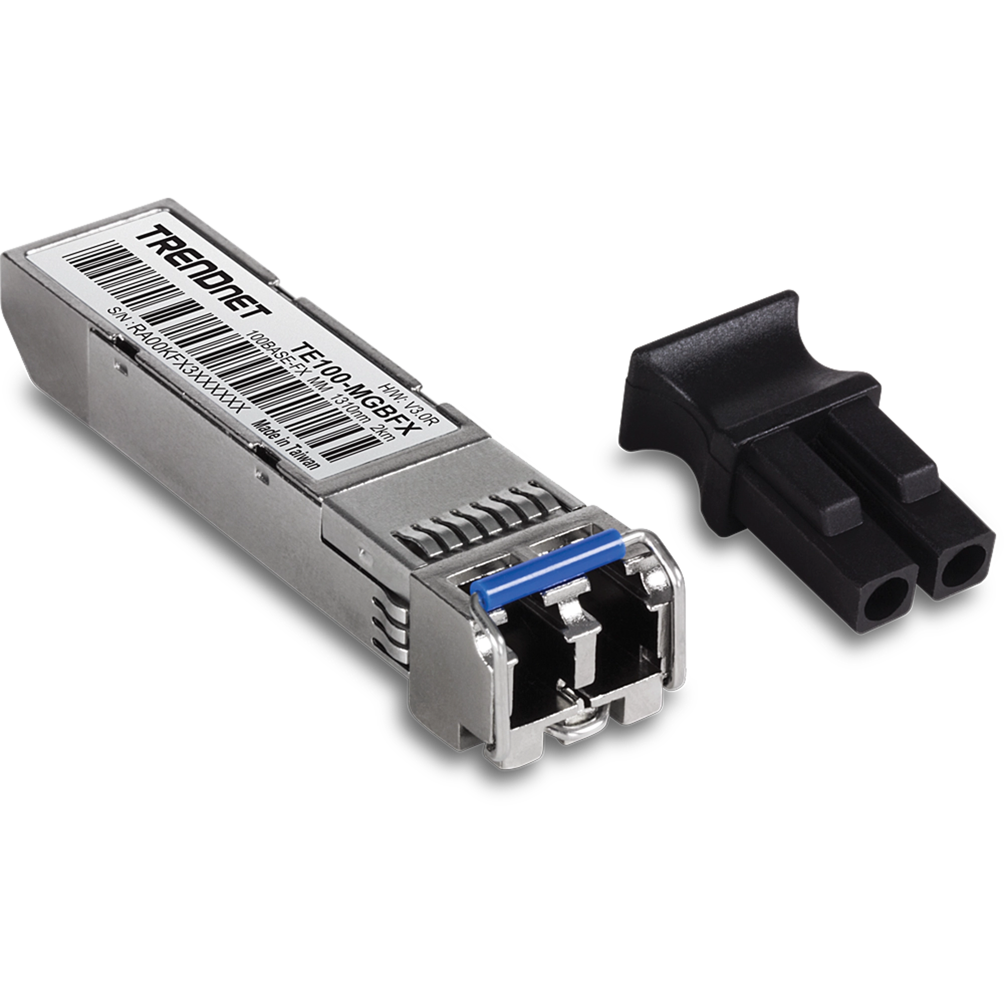 TRENDnet TE100-MGBFX Mini-GBIC Multi-Mode 100Base-FX LC Module (2KM)