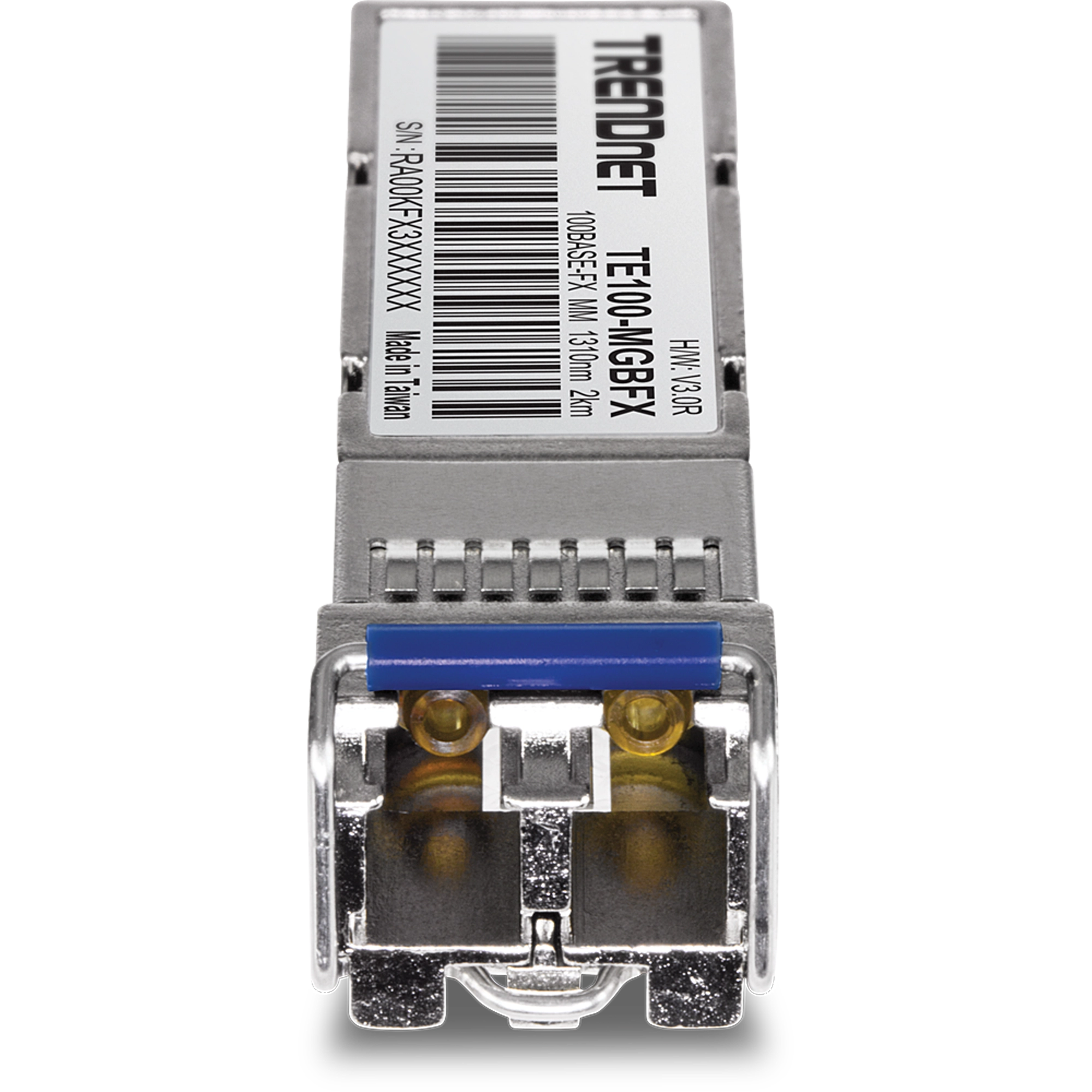 TRENDnet TE100-MGBFX Mini-GBIC Multi-Mode 100Base-FX LC Module (2KM)