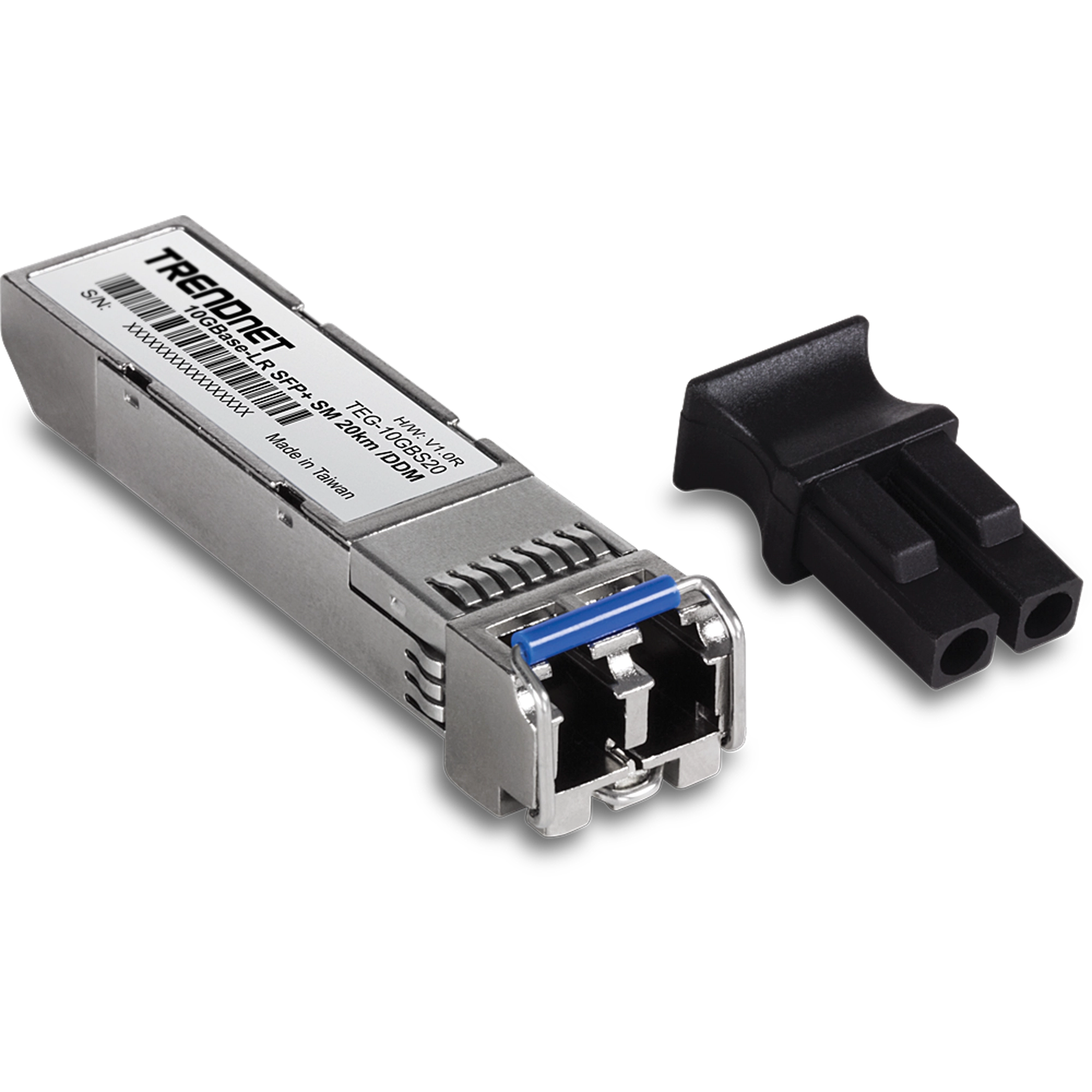 TRENDnet TEG-10GBS20 10GBASE-LR SFP+ Single Mode LC Module (20KM with DDM)