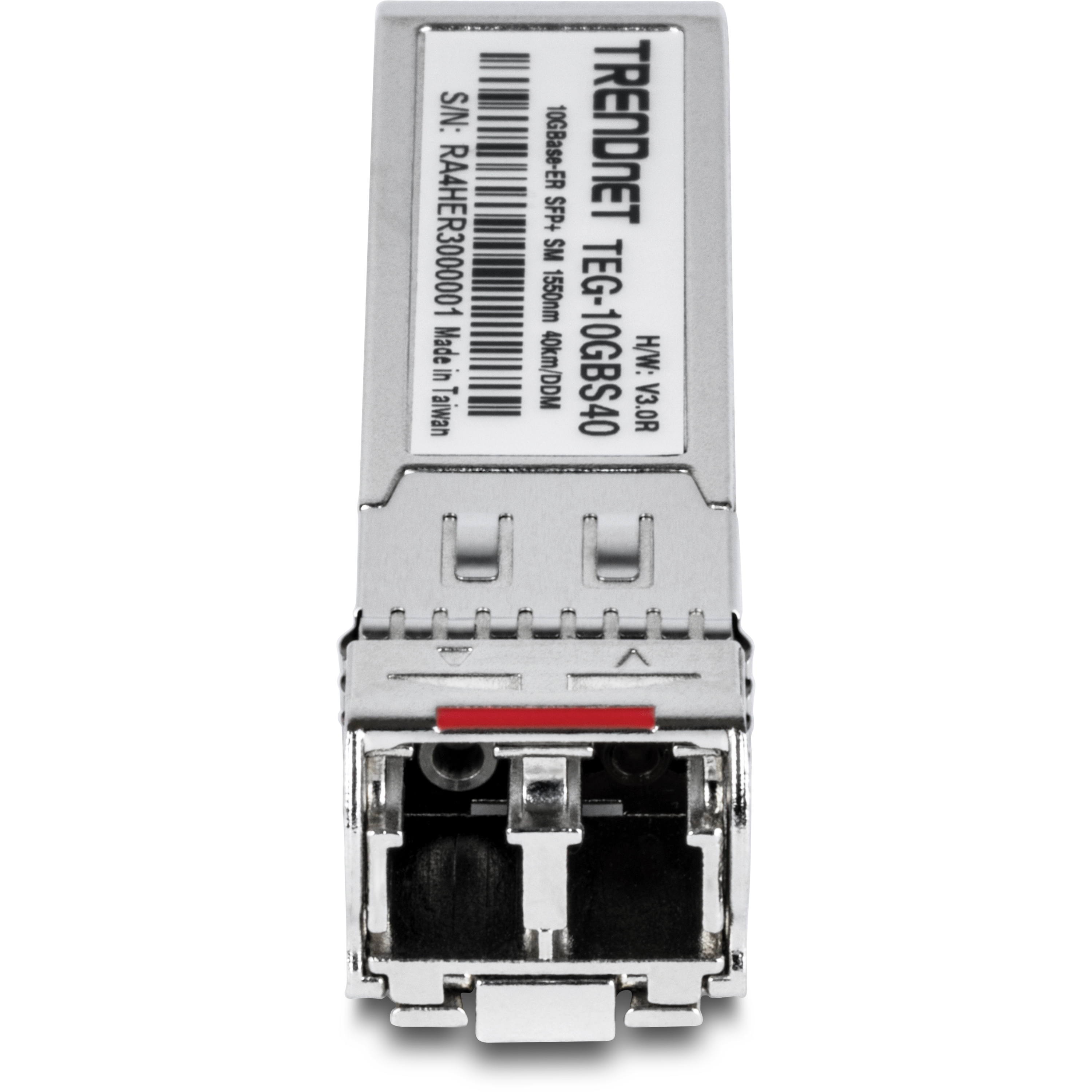 TRENDnet TEG-10GBS40 10GBASE-LR SFP+ Single Mode LC Module (40KM with DDM)