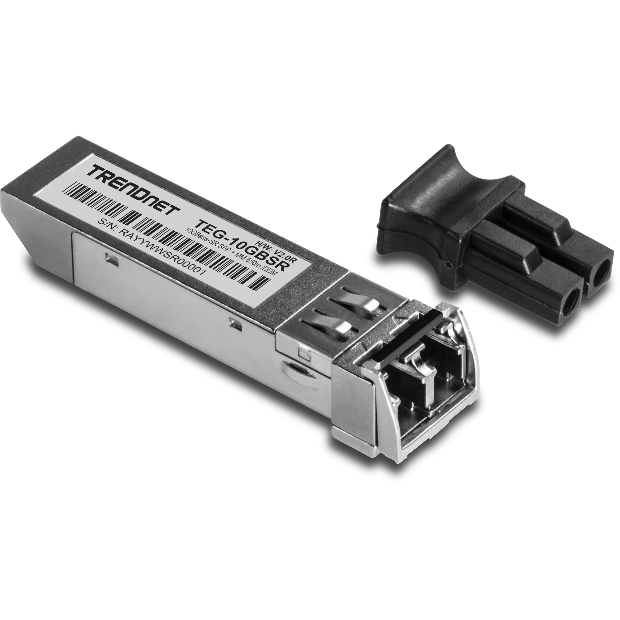 TRENDnet TEG-10GBSR 10GBASE-LR SFP+ Multi-Mode LC Module (400M with DDM)