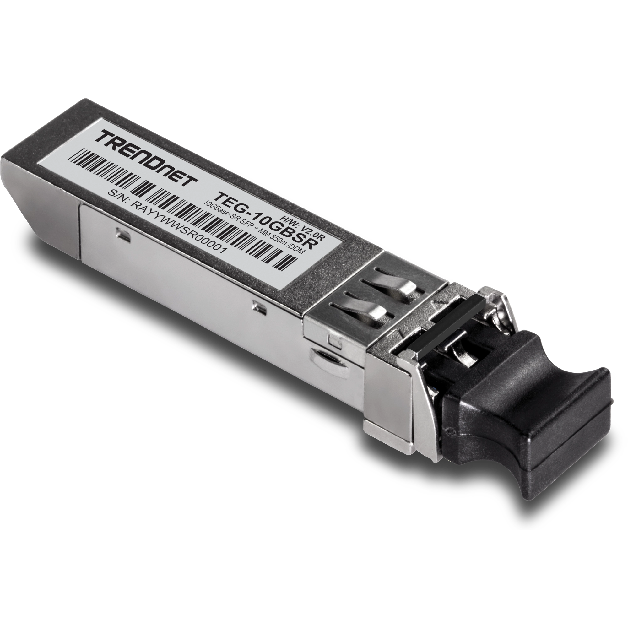 TRENDnet TEG-10GBSR 10GBASE-LR SFP+ Multi-Mode LC Module (400M with DDM)