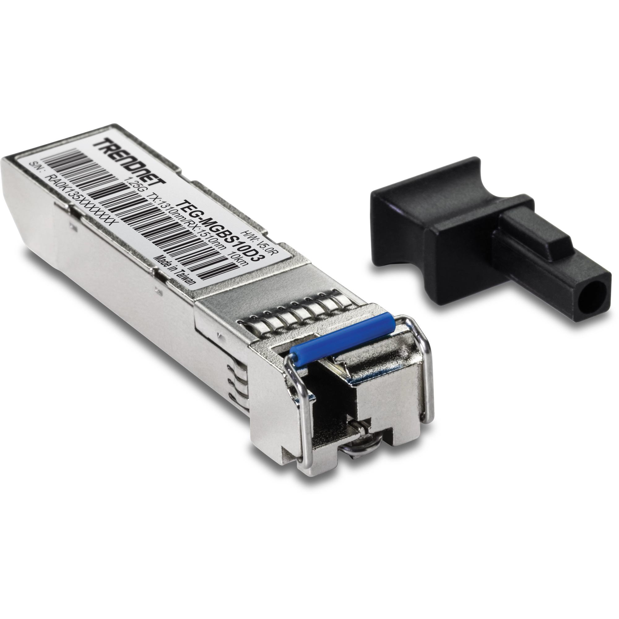 TRENDnet TEG-MGBS10D3 Mini-GBIC Dual Wavelength Single-Mode LC Module 1310(10KM)