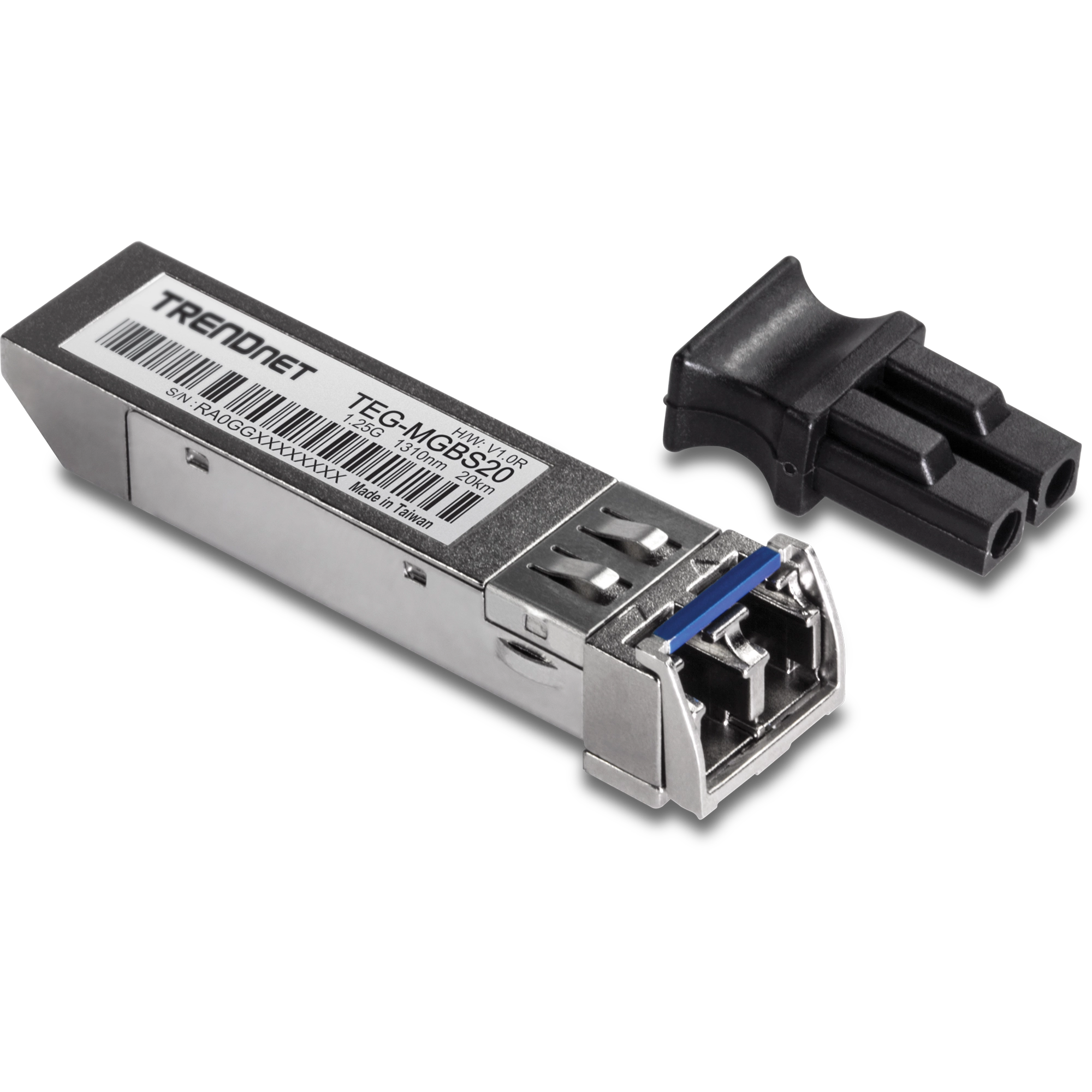 TRENDnet TEG-MGBS20 Mini-GBIC Single-Mode LC Module (10KM)