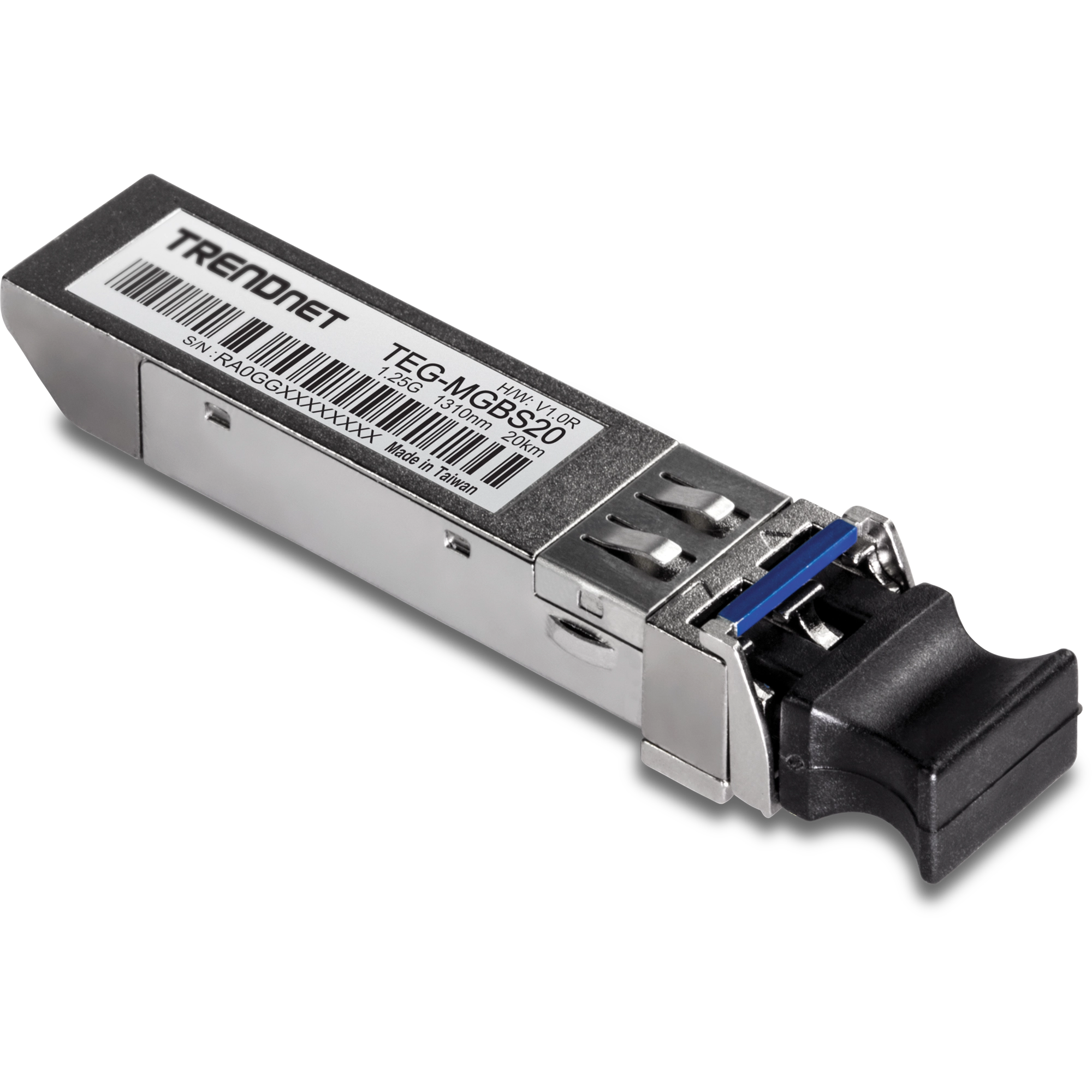 TRENDnet TEG-MGBS20 Mini-GBIC Single-Mode LC Module (10KM)
