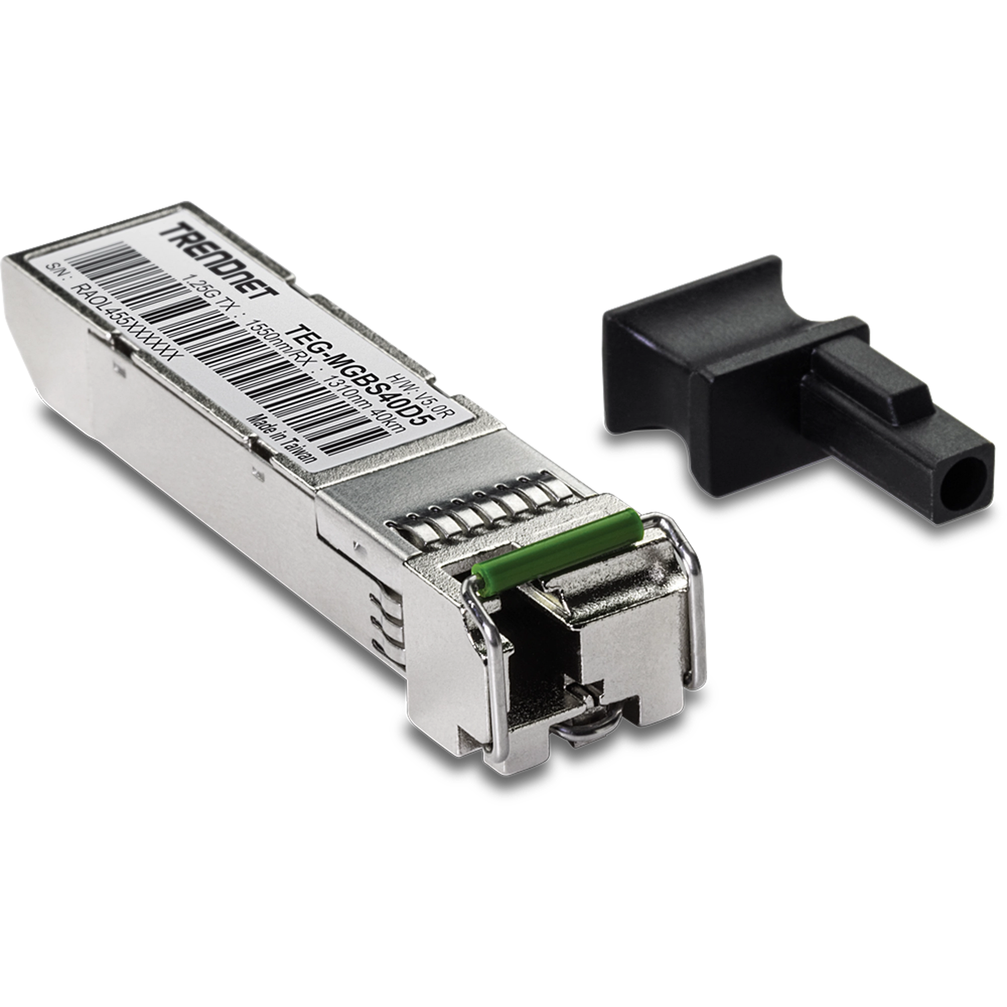 TRENDnet TEG-MGBS40D5 Mini-GBIC Dual Wavelength Single-Mode LC Module 1550(40KM)