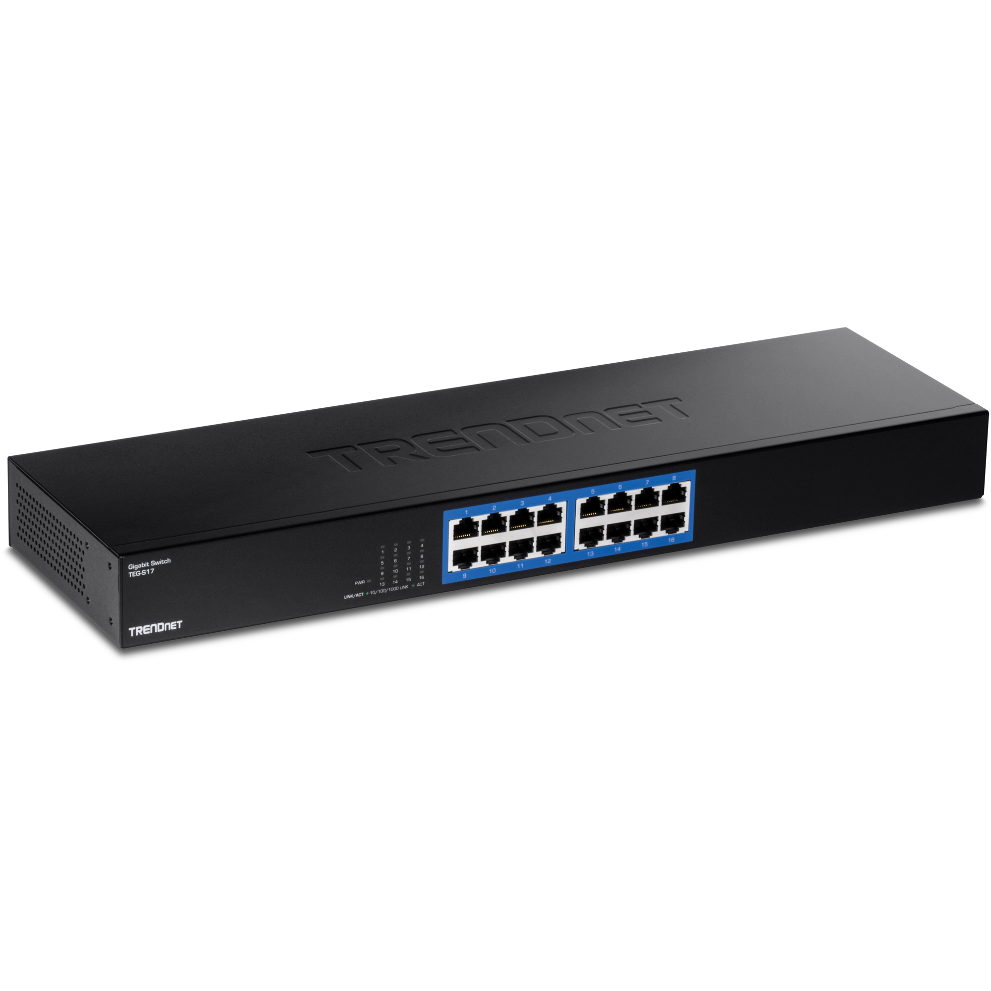 TRENDnet TEG-S17 16-Port Gigabit Switch(Rack Mount)