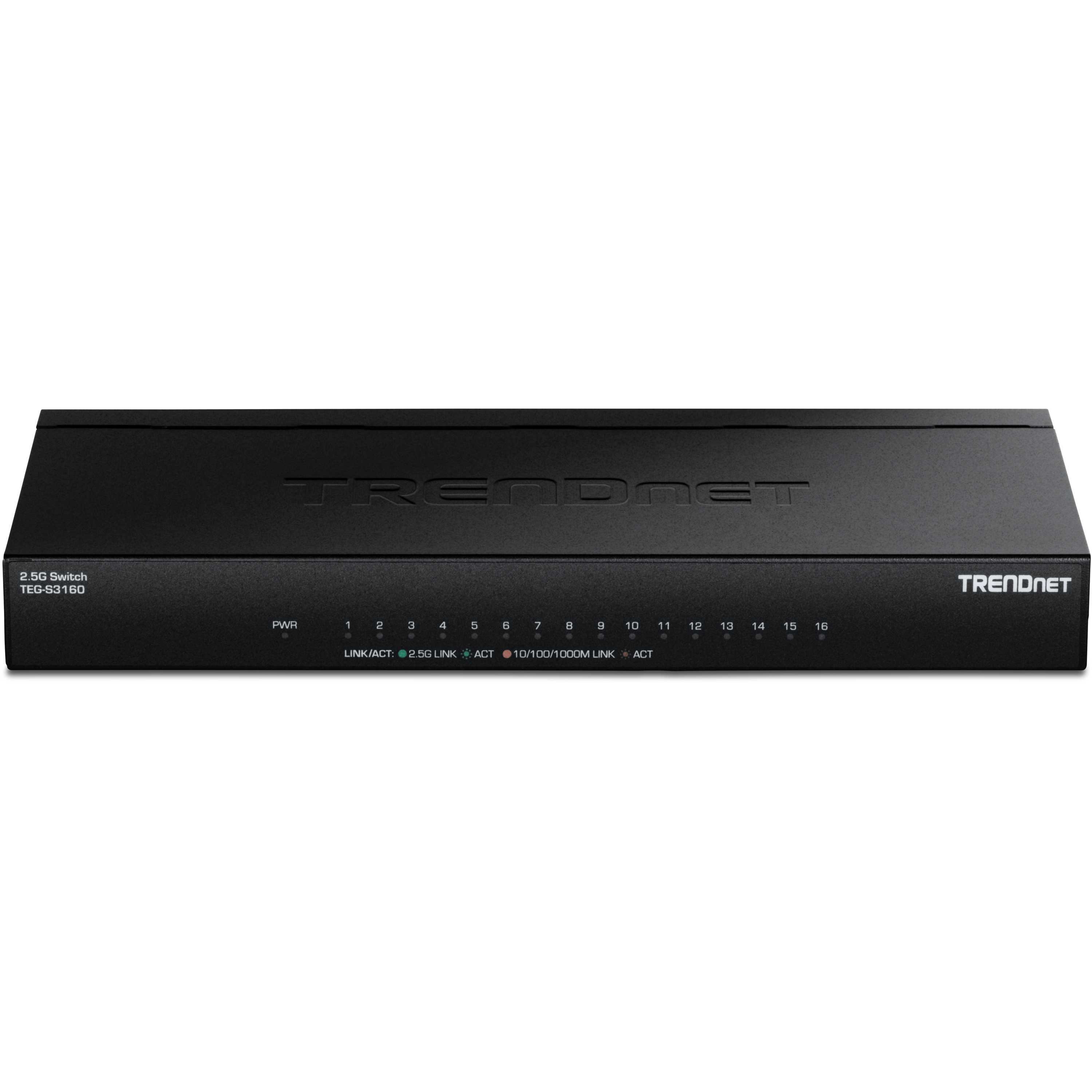 TRENDnet TEG-S3160 16-Port Unmanaged 2.5G Desktop Switch