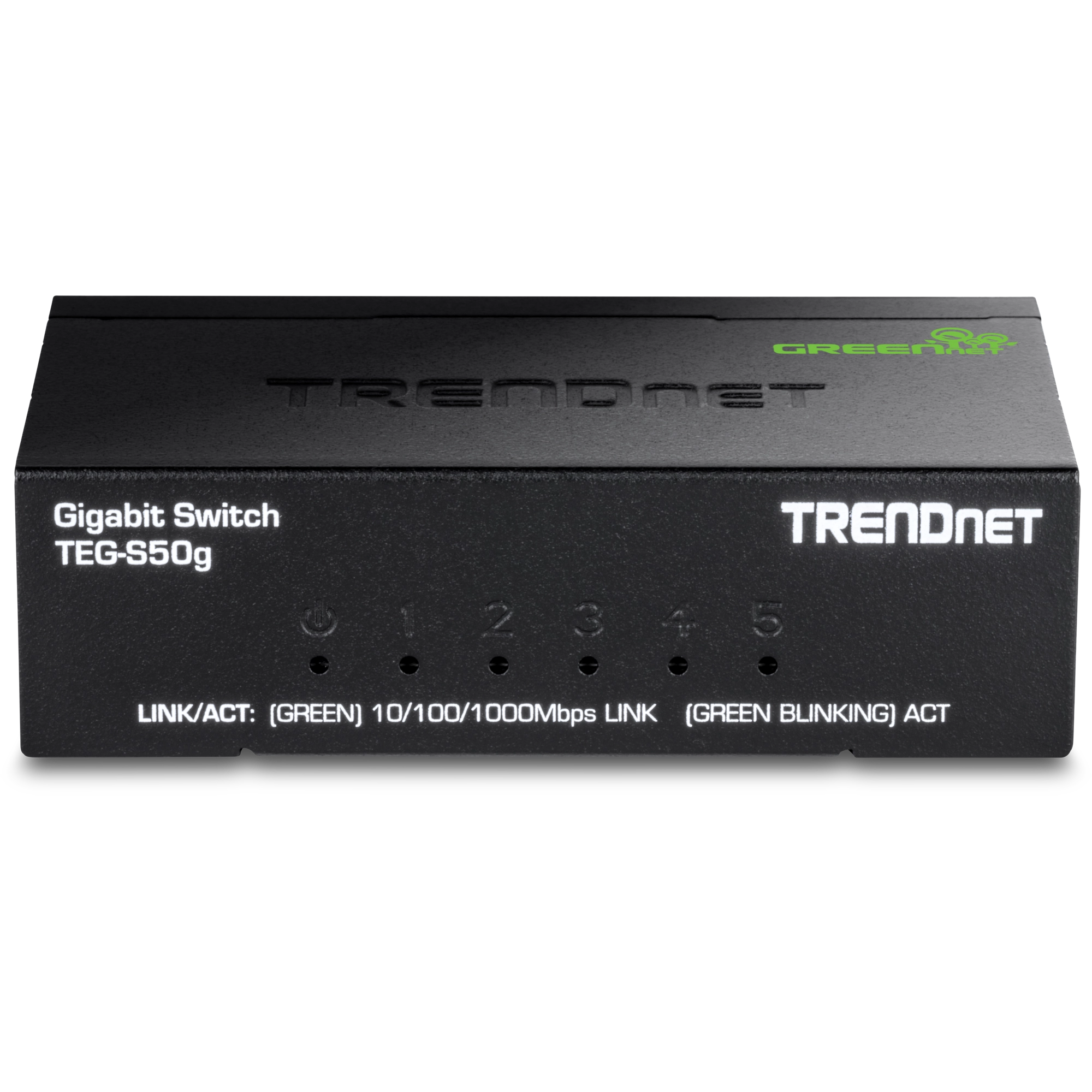 TRENDnet TEG-S50g 5-Port Gigabit GREENnet Mini Switch (Metal)