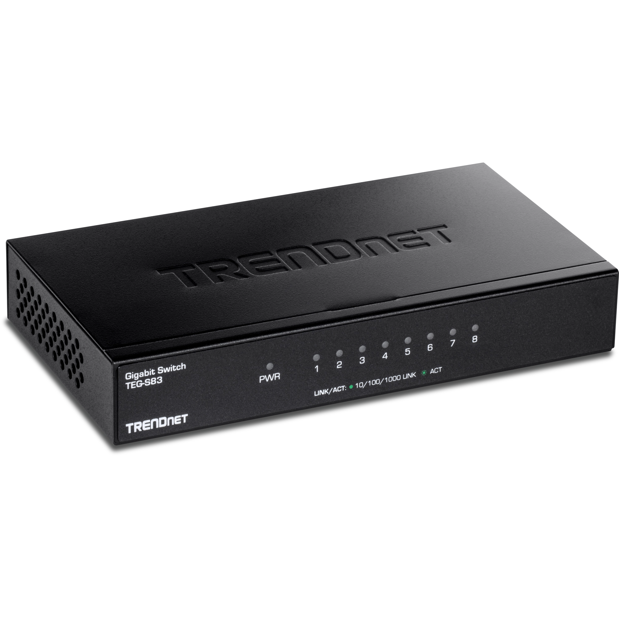 TRENDnet TEG-S83 8-Port Gigabit Switch /w metal case