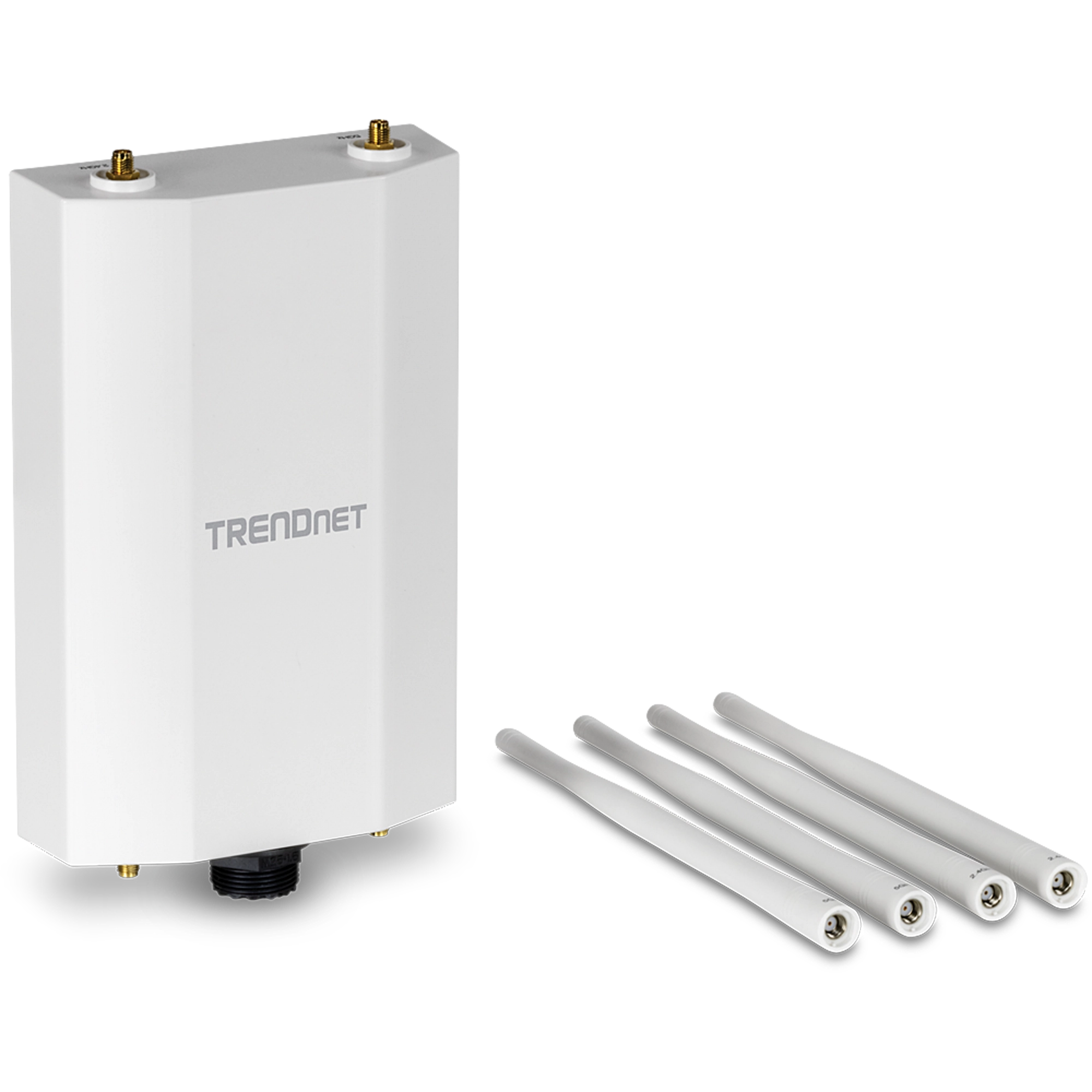 TRENDnet TEW-941APBO 5 dBi WiFi 6 AX1800 Outdoor PoE+ Omni-Directional Access Point