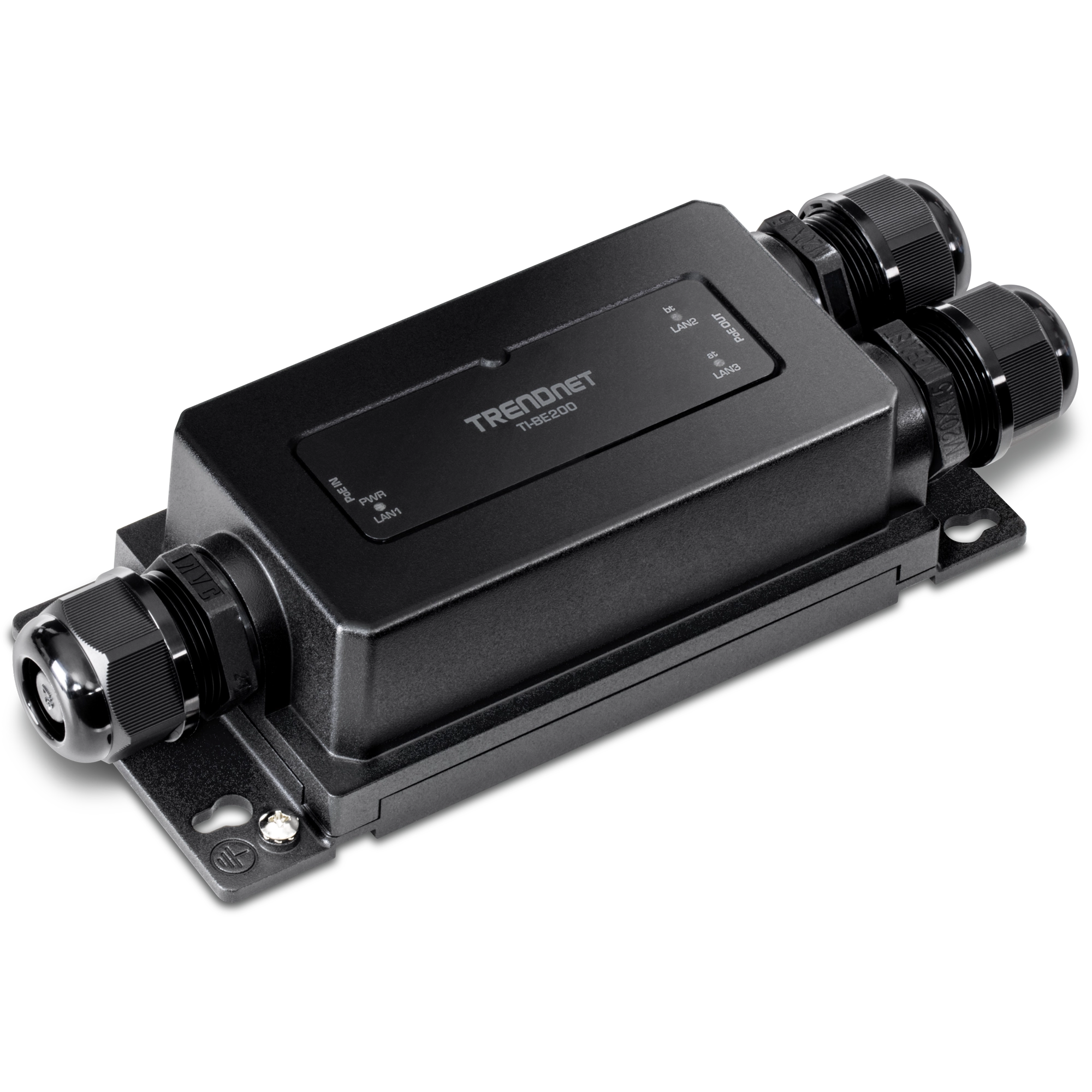 TRENDnet TI-BE200 2-Port Industrial Outdoor Gigabit PoE++ Extender