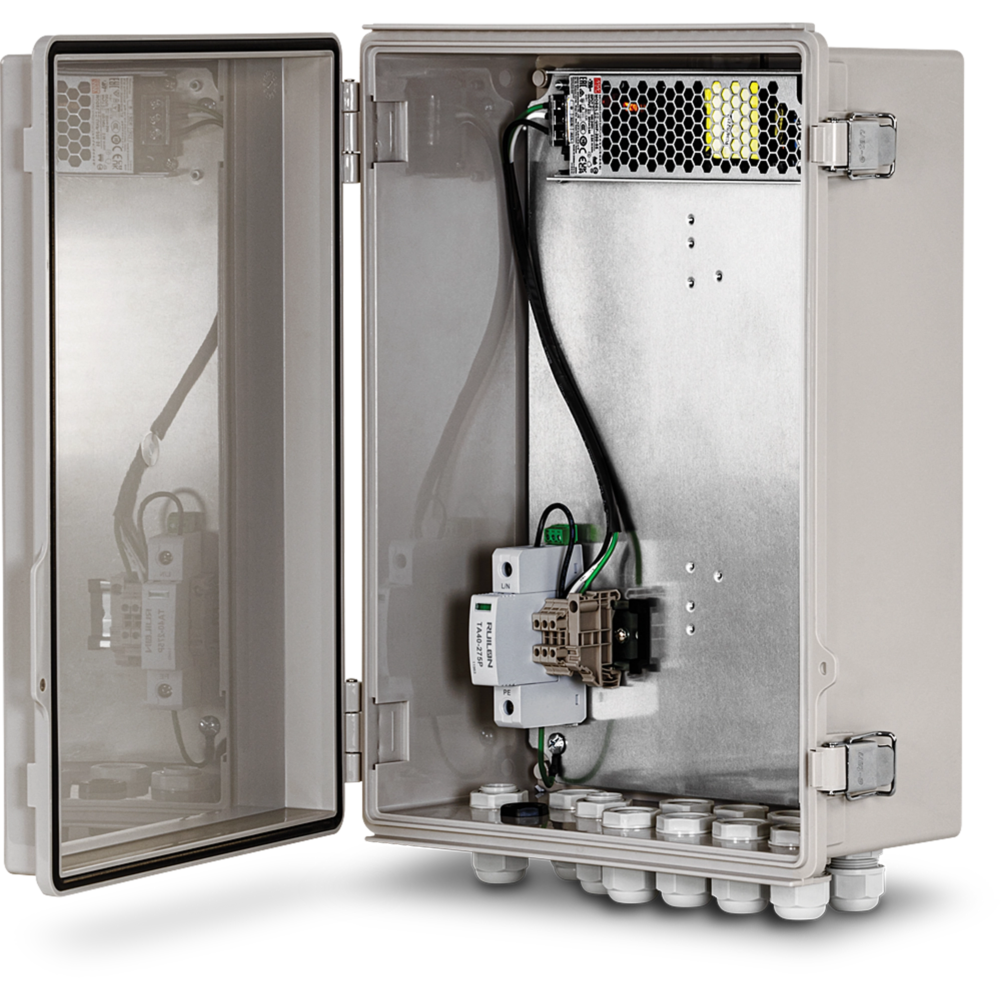 TRENDnet TI-CA3K Outdoor IP68 Weatherproof Enclosure with Power Supply