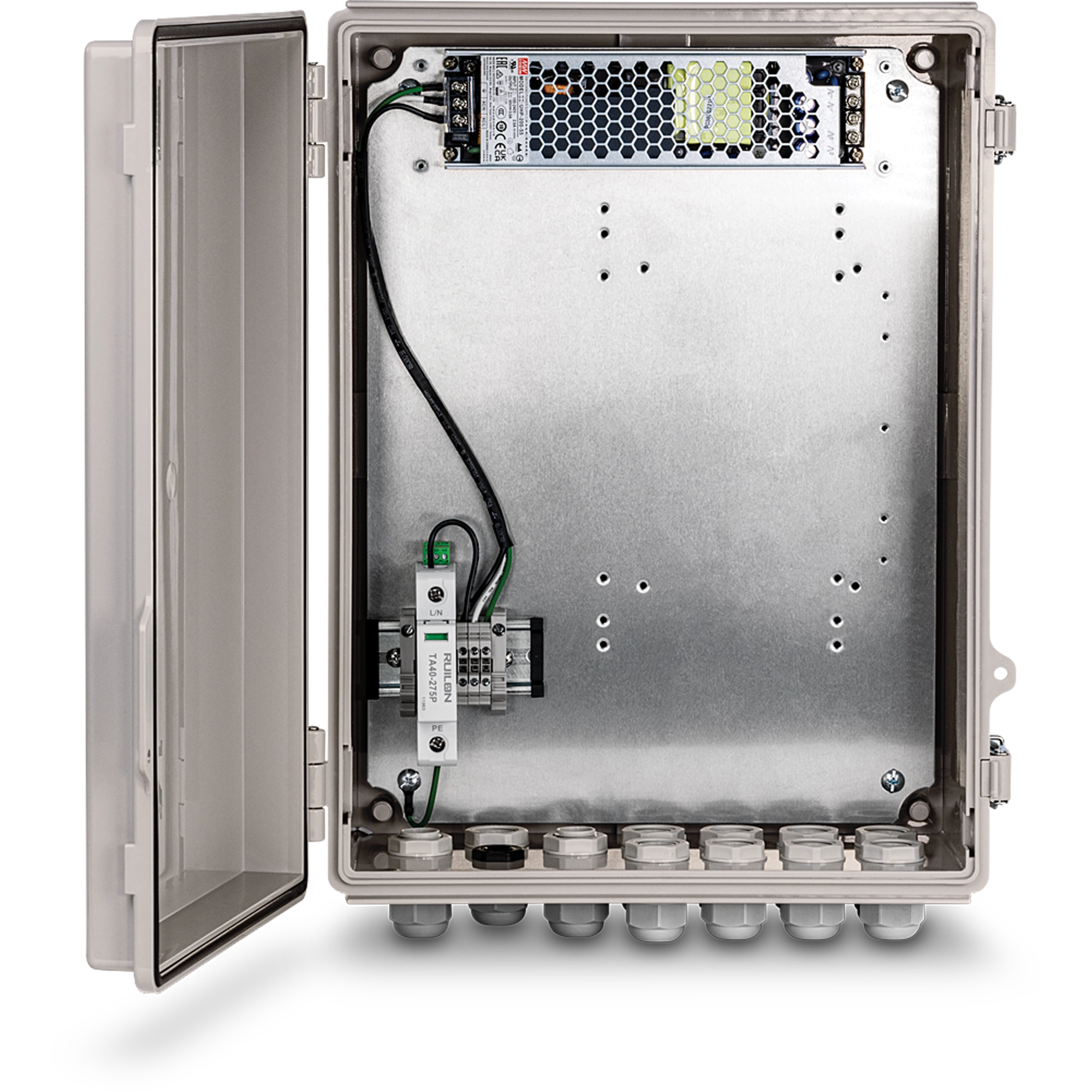 TRENDnet TI-CA3K Outdoor IP68 Weatherproof Enclosure with Power Supply