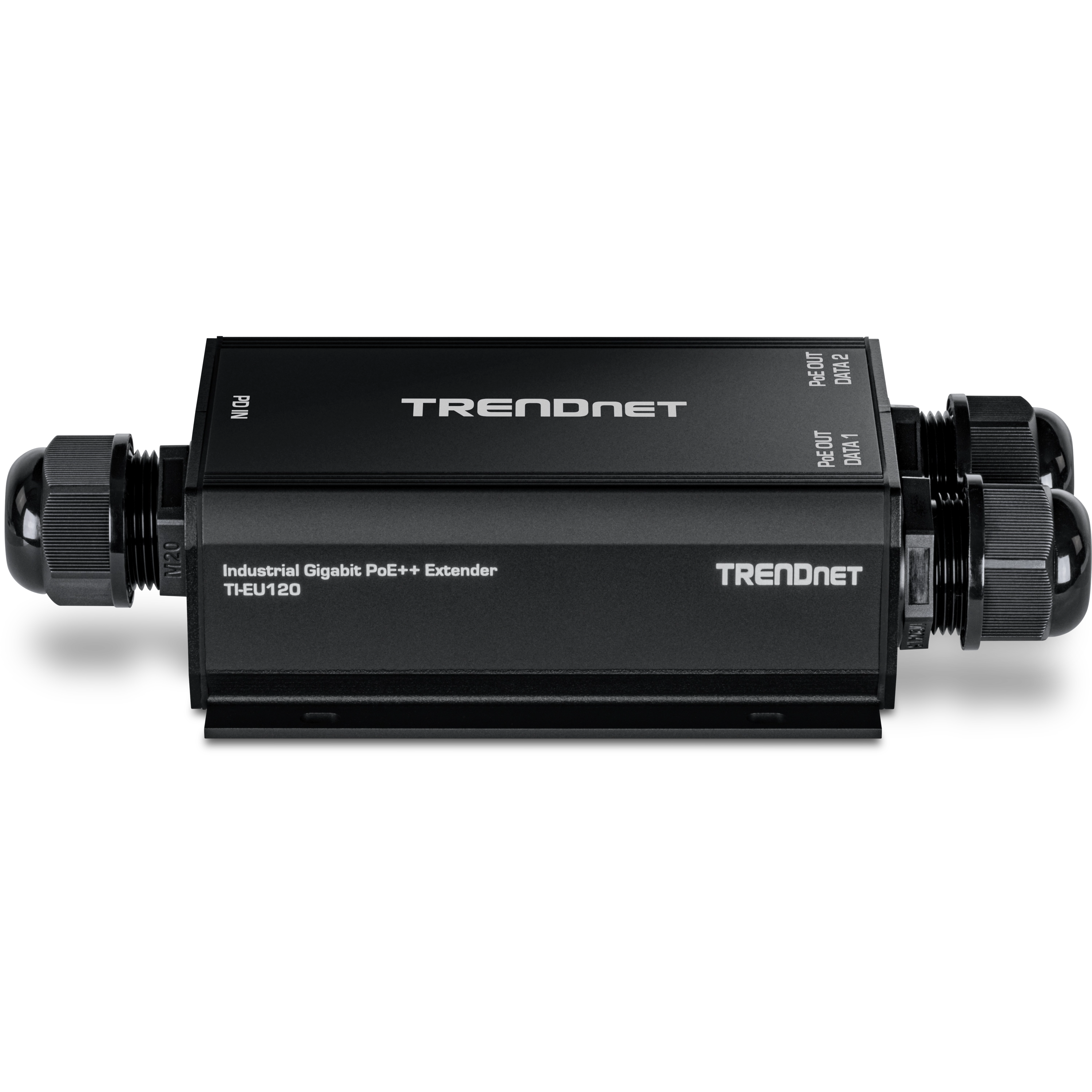 TRENDnet TI-EU120 2-Port Industrial Outdoor Gigabit UPoE Extender