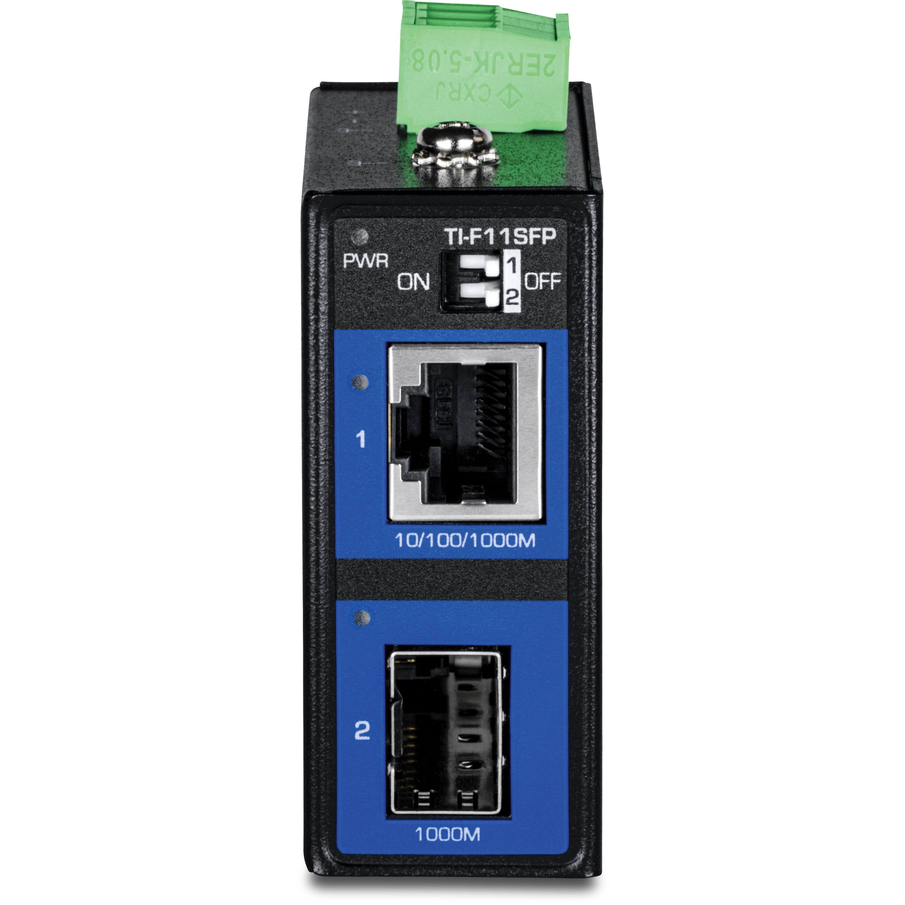 TRENDnet TI-F11SFP Industrial 100/1000Base-T to SFP Media Converter