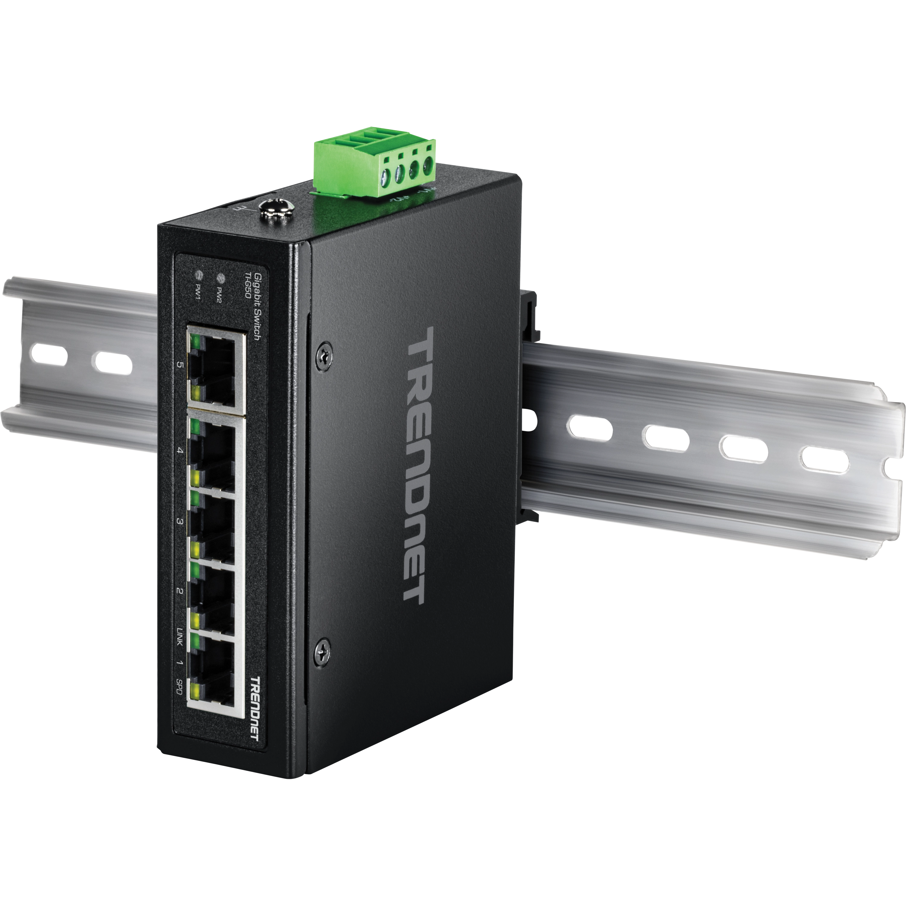 TRENDnet TI-G50 5-Port Hardened Industrial Gigabit Switch
