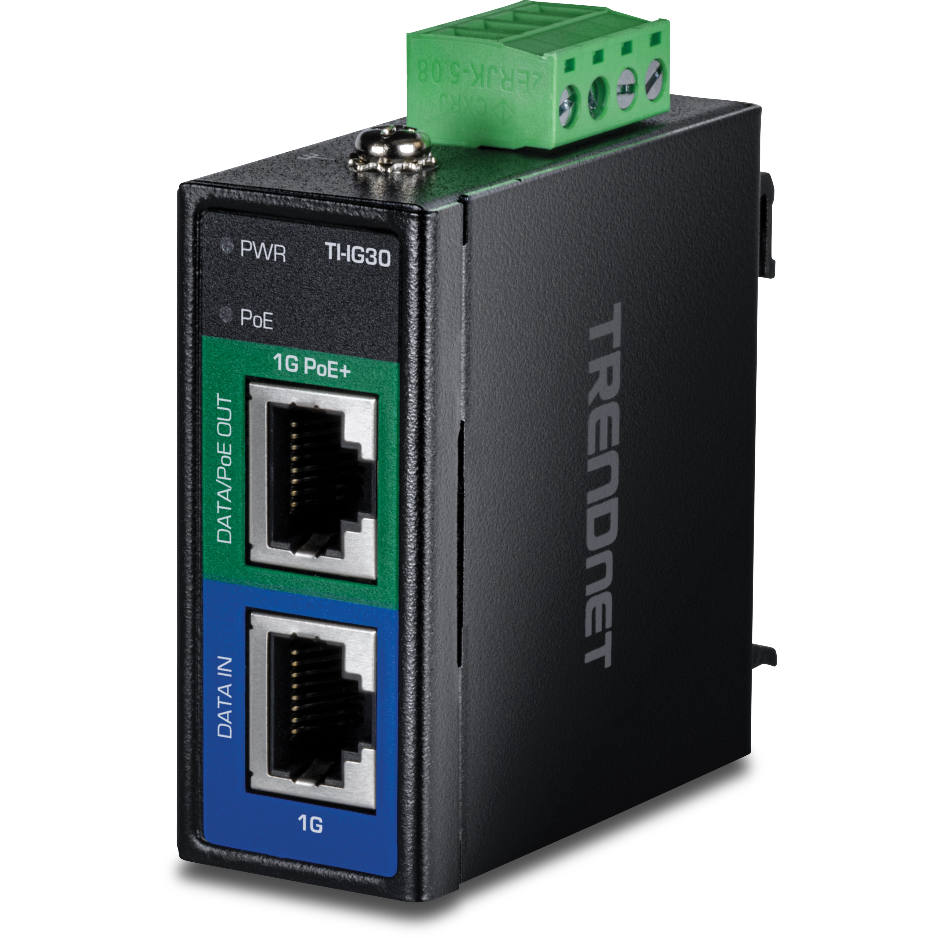 TRENDnet TI-IG30 Hardened Industrial Gigabit PoE+ Injector