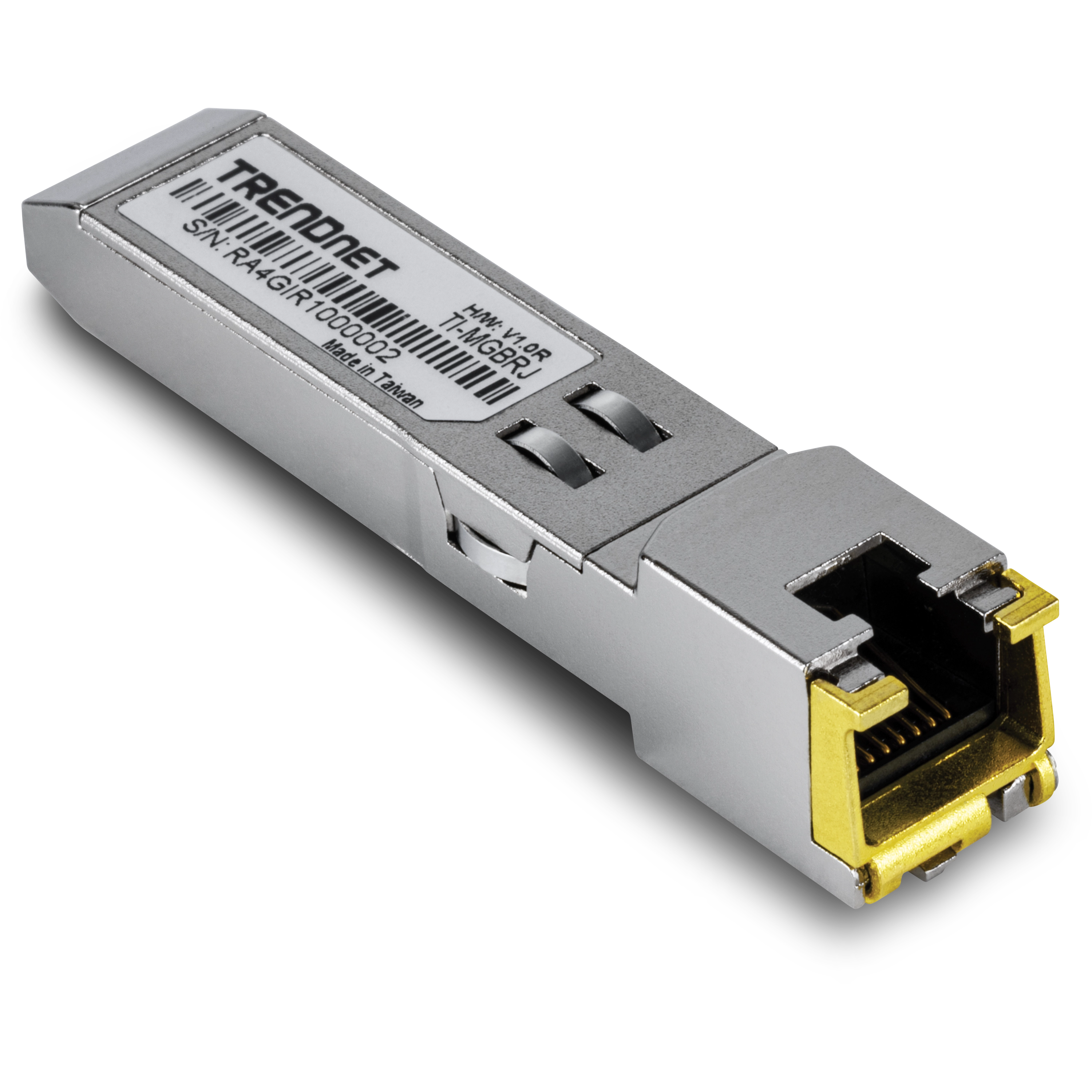 TRENDnet TI-MGBRJ 1000BASE-T Industrial SFP RJ45 Copper Module