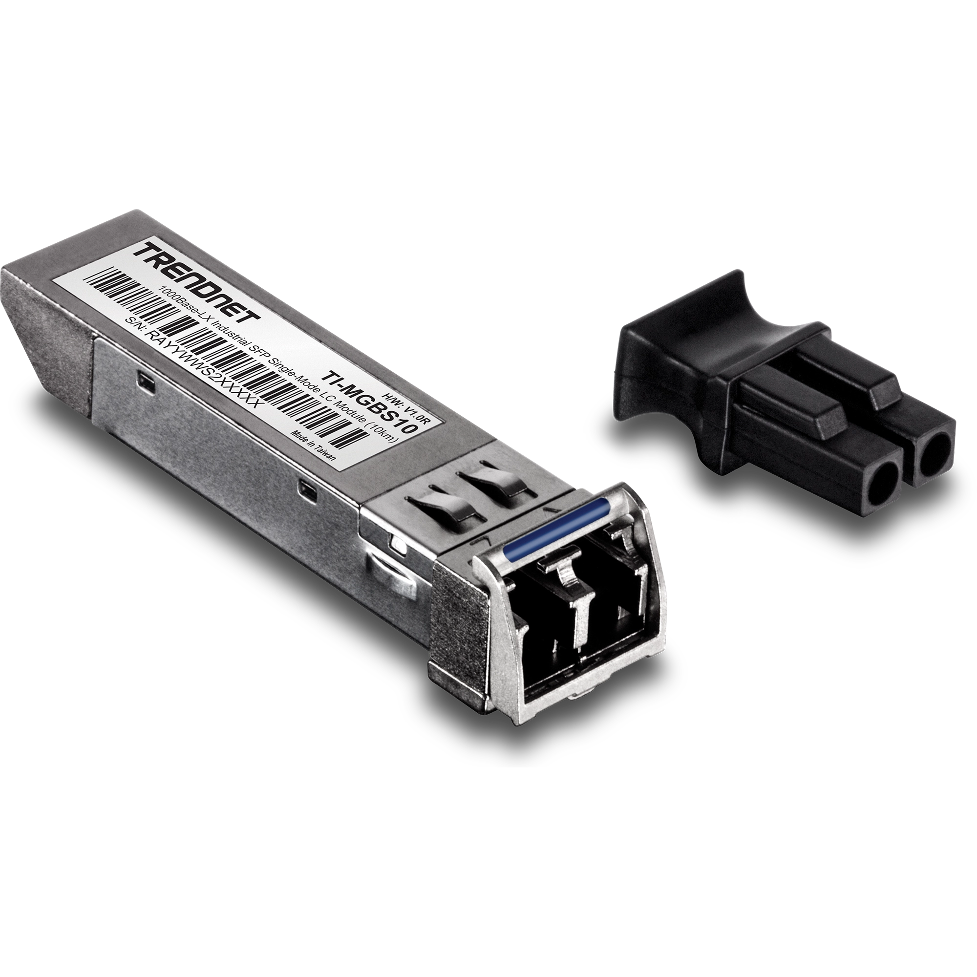 TRENDnet TI-MGBS10 Hardened Mini-GBIC Single-Mode LC Module (10KM)