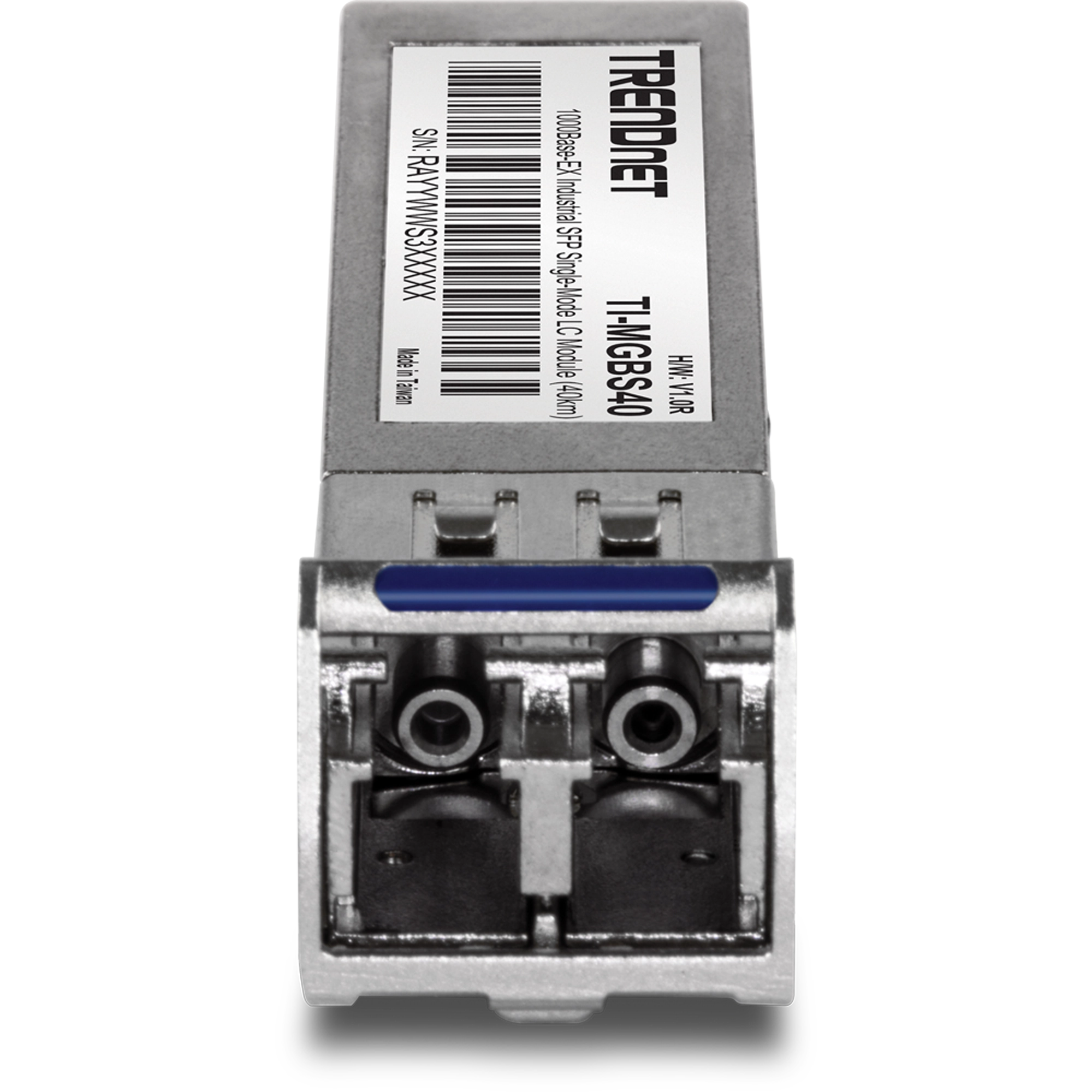 TRENDnet TI-MGBS40 Hardened Mini-GBIC Single-Mode LC Module (40KM)