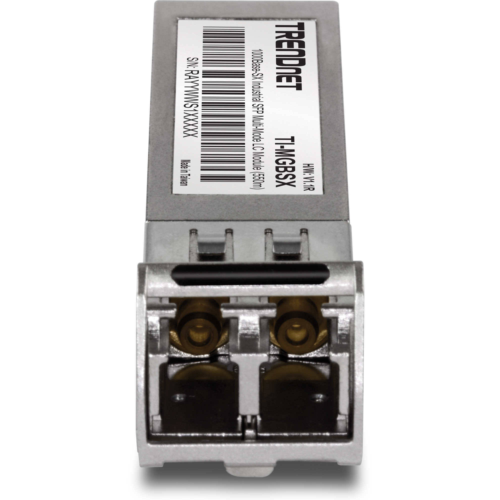 TRENDnet TI-MGBSX Hardened Mini-GBIC Multi-Mode 100-Base-FX LC Module (2KM)