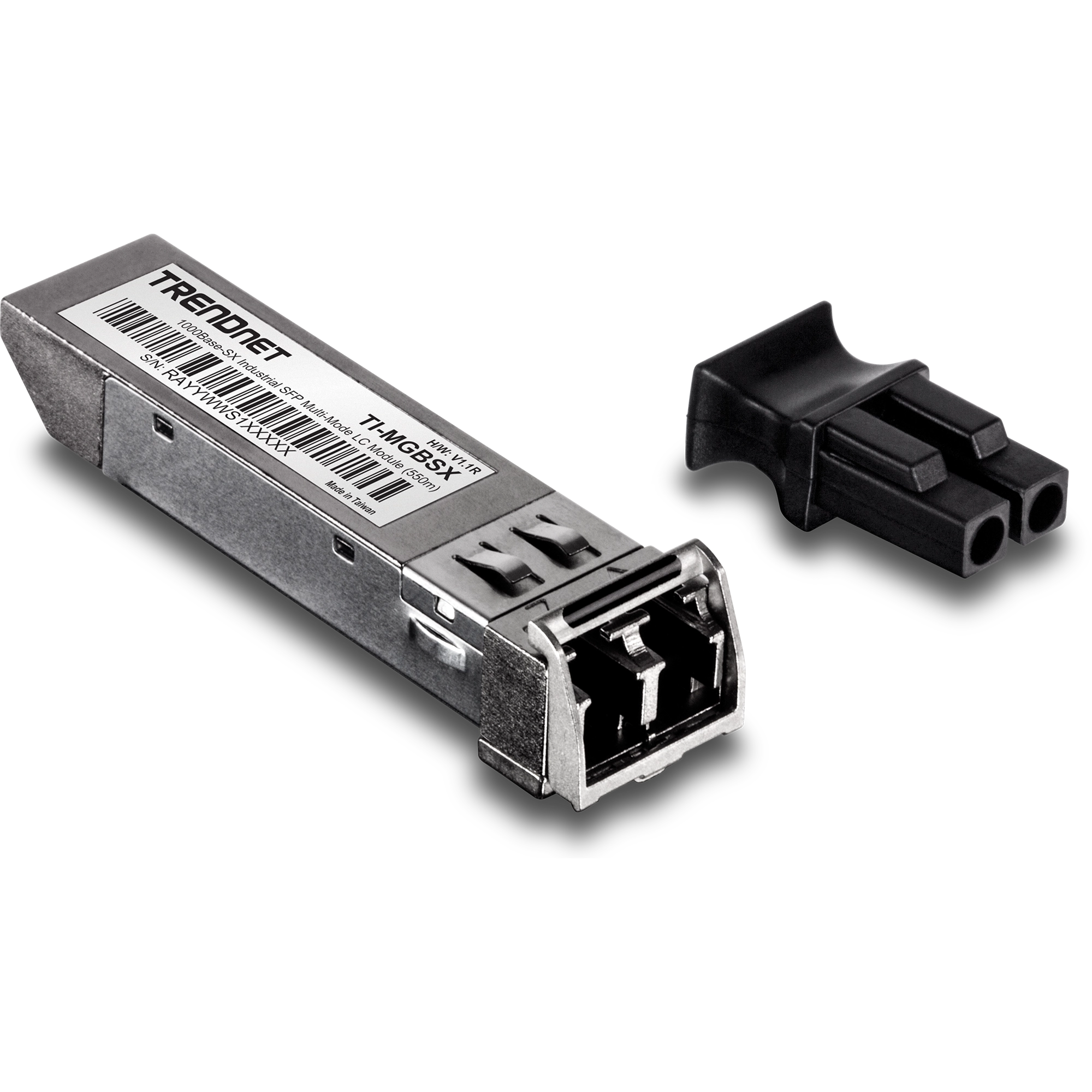 TRENDnet TI-MGBSX Hardened Mini-GBIC Multi-Mode 100-Base-FX LC Module (2KM)
