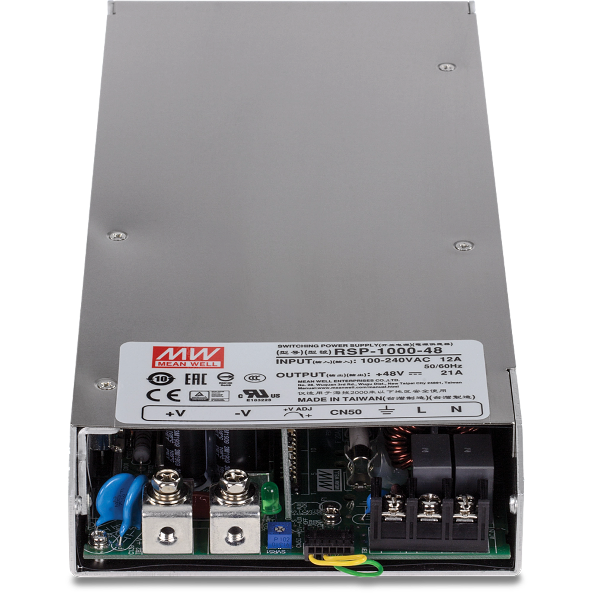 TRENDnet TI-RSP100048 48V 1000W DC Industrial Power Supply with PFC Function
