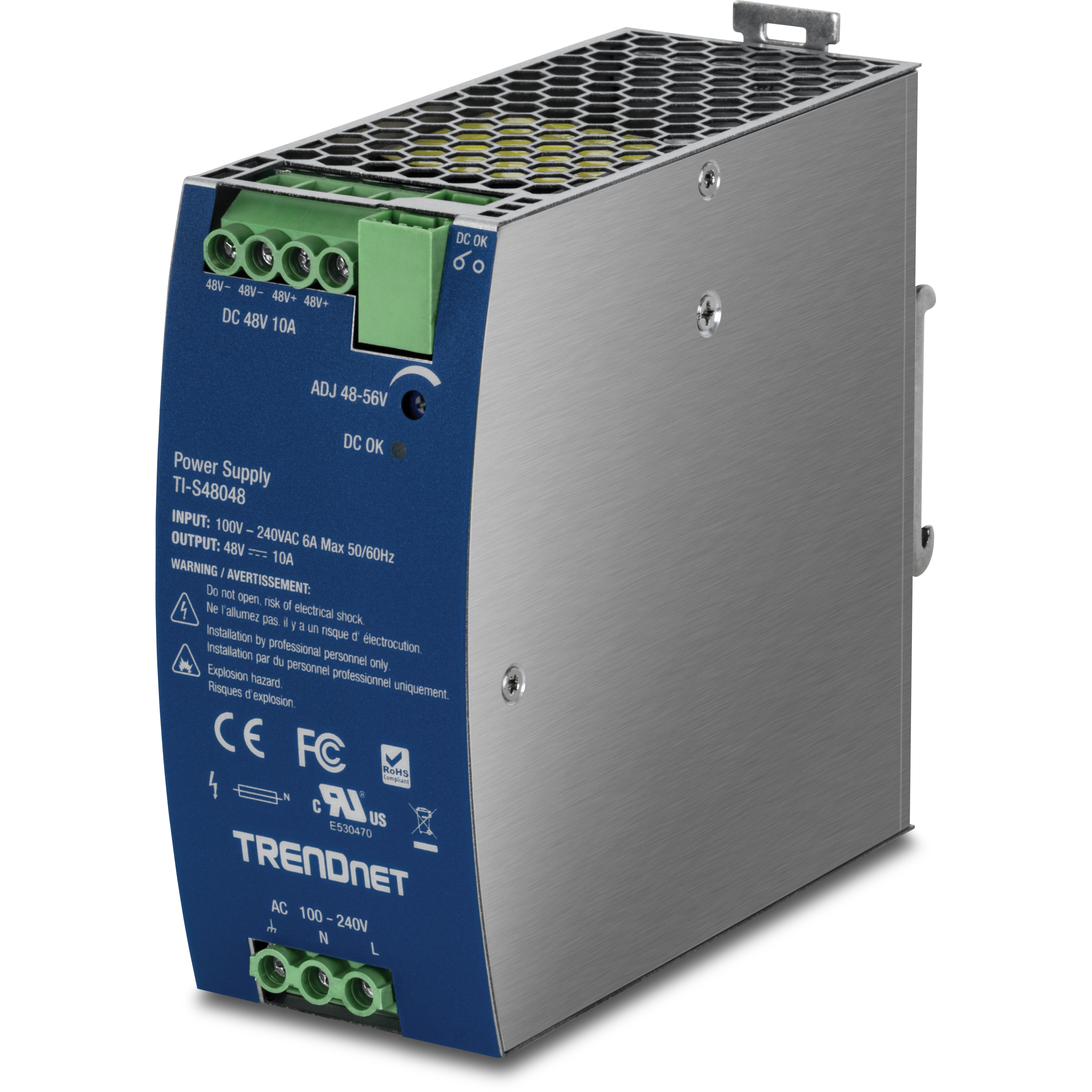 TRENDnet TI-S48048 48V 480W Output Industrial