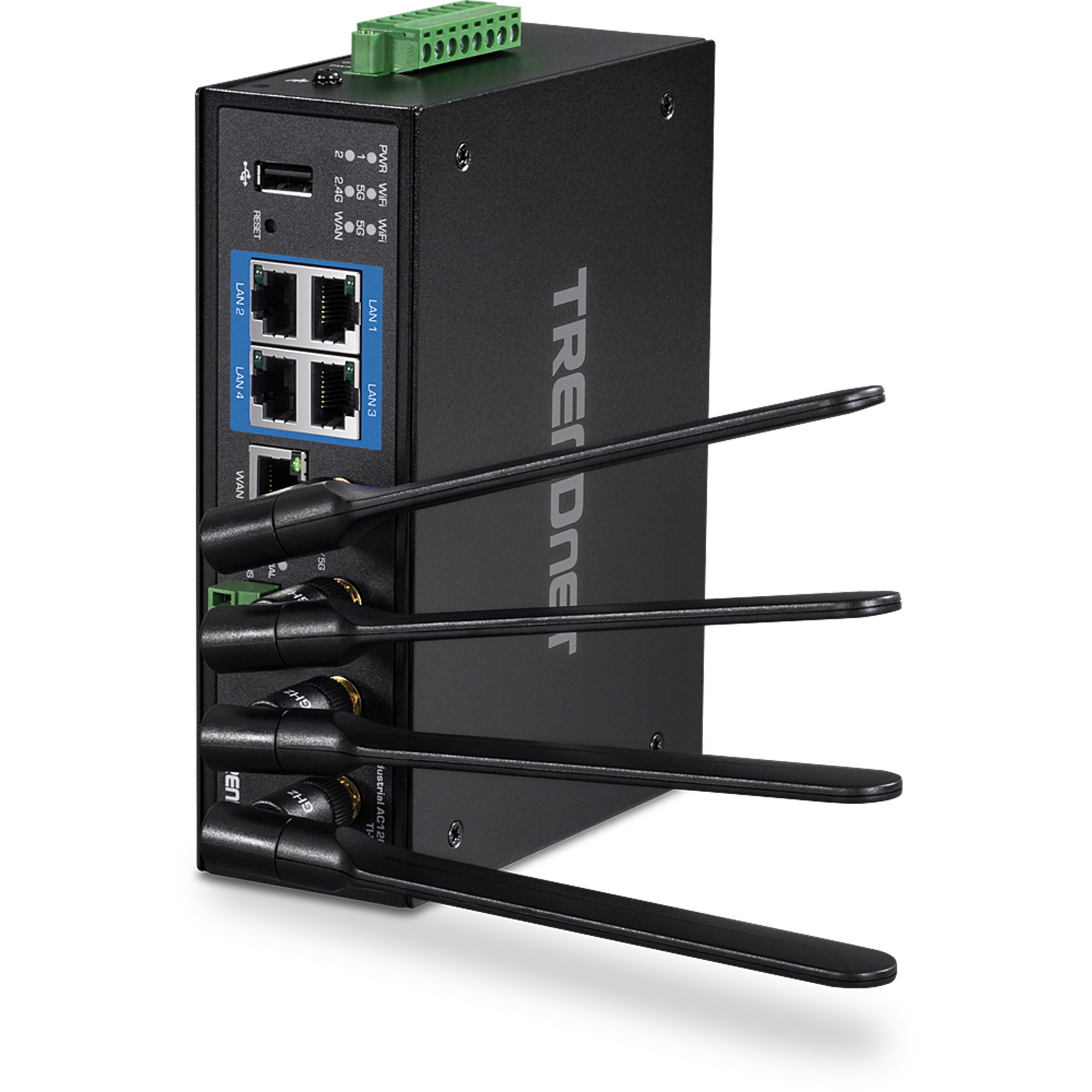 TRENDnet TI-W100 Industrial AC1200 Wireless Gigabit Router