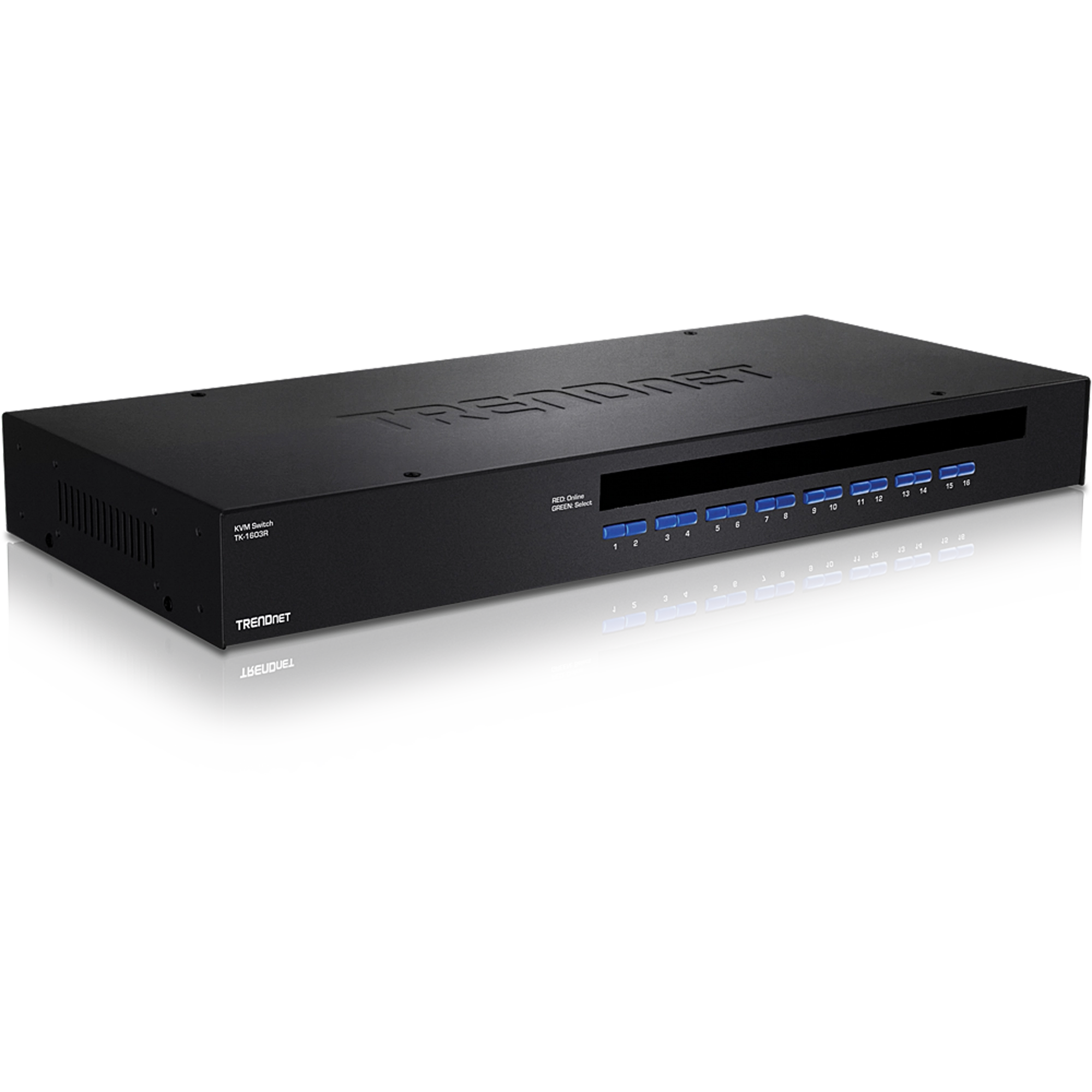 TRENDnet TK-1603R 16-Port KVM USB/PS2 Rack Mount Switch