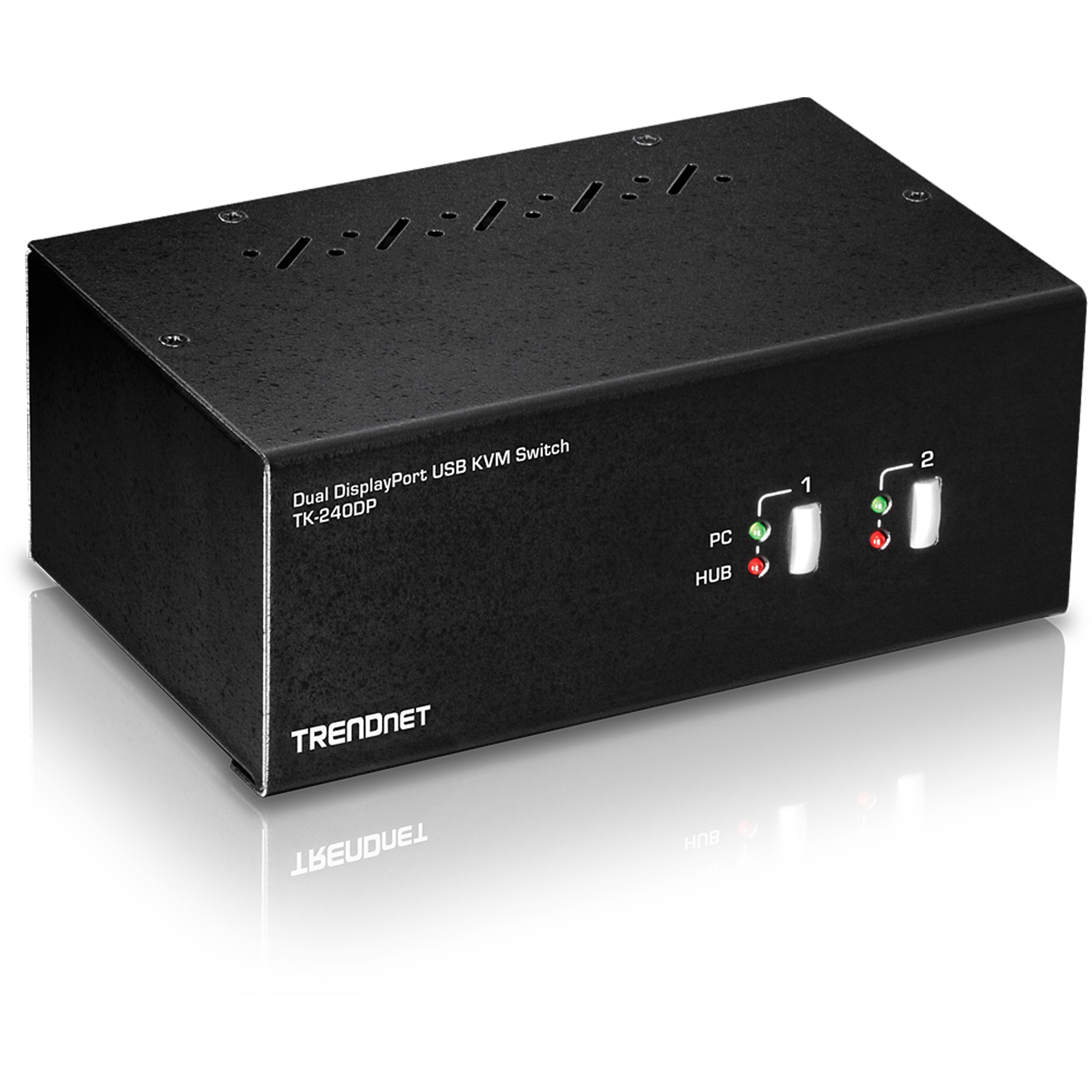 TRENDnet TK-240DP 2-Port Dual Monitor Display Port KVM Switch