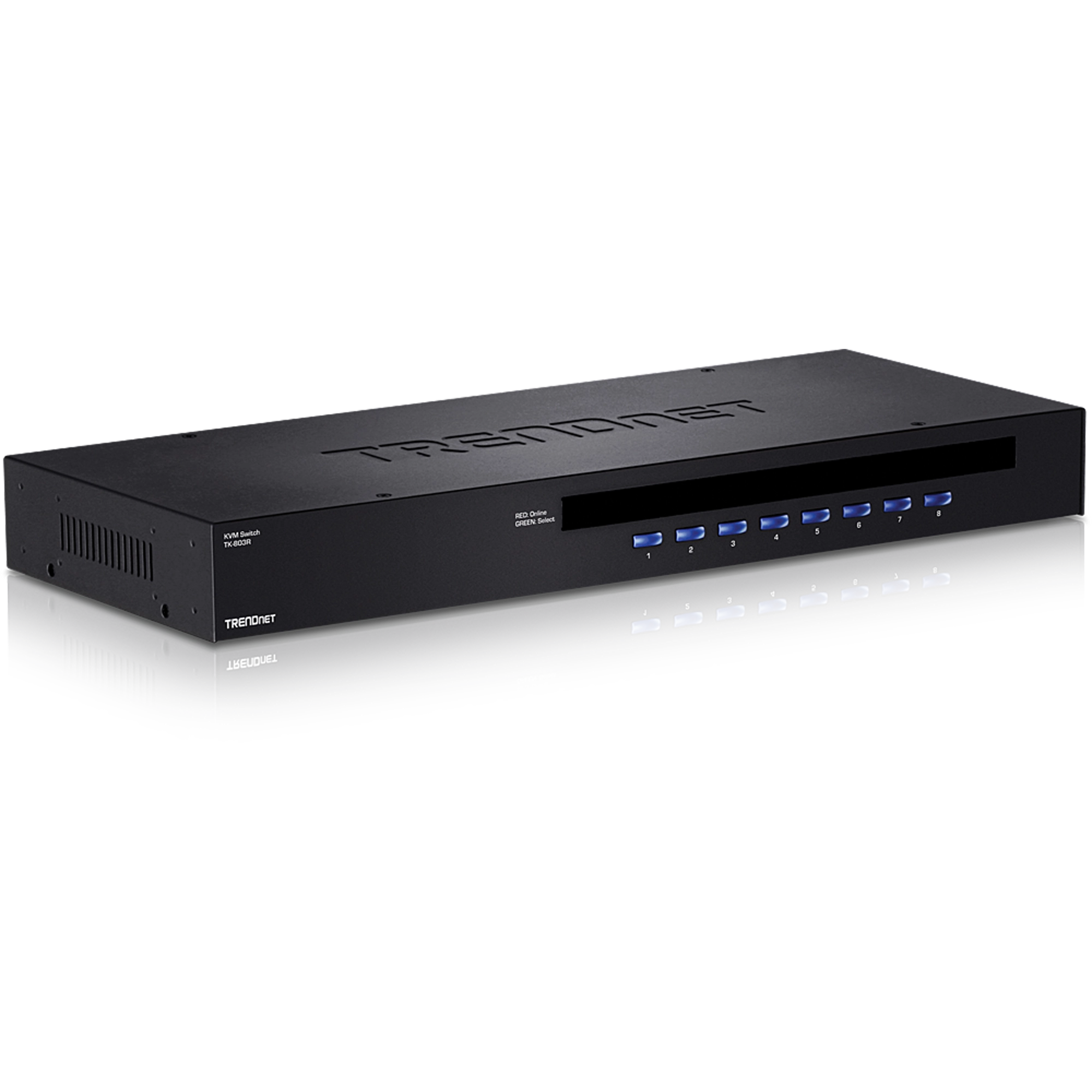 TRENDnet TK-803R 8-Port KVM USB/PS2 Rack Mount Switch