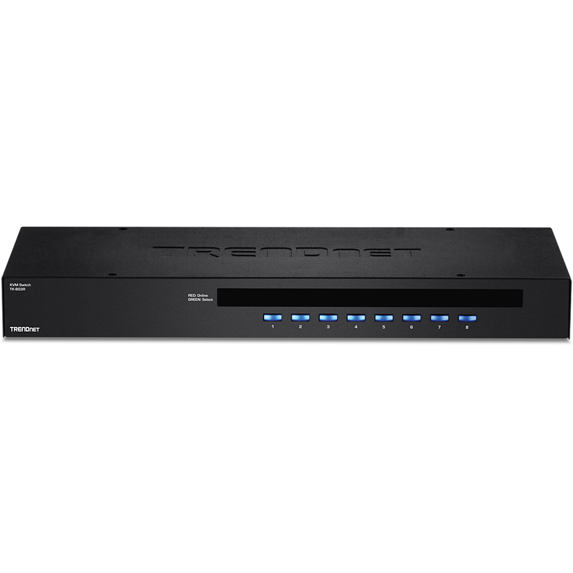 TRENDnet TK-803R 8-Port KVM USB/PS2 Rack Mount Switch