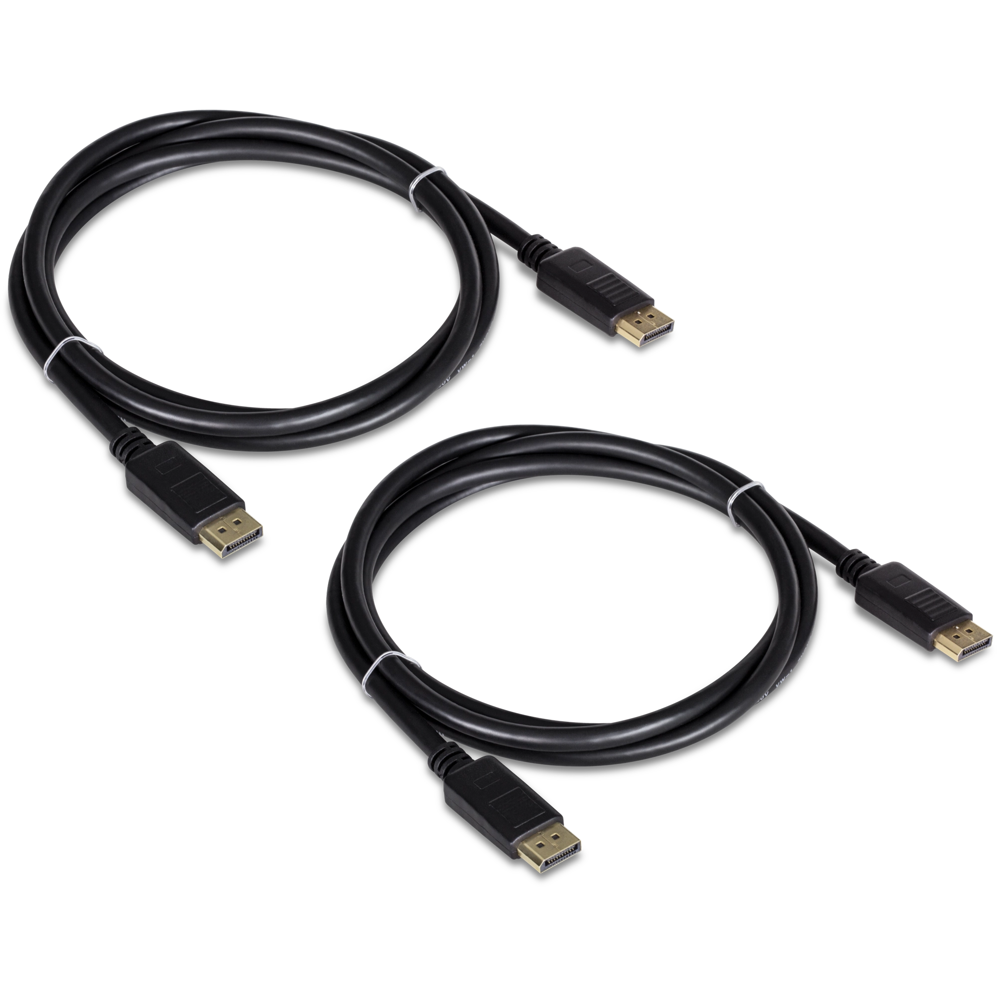 TRENDnet TK-DP06/2 6 ft. DisplayPort 1.2 Cable - 2 pack