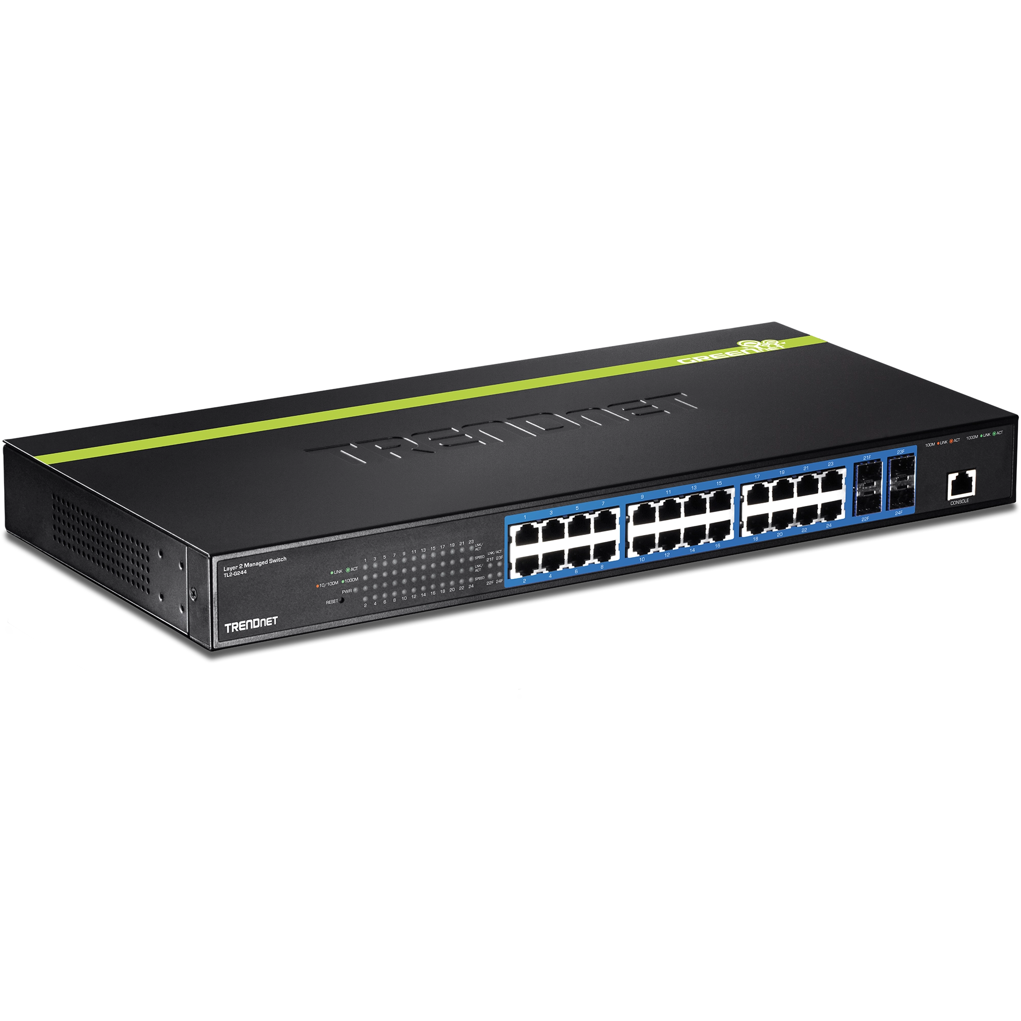 TRENDnet TL2-G244 24-Port Gigabit Layer 2 Switch