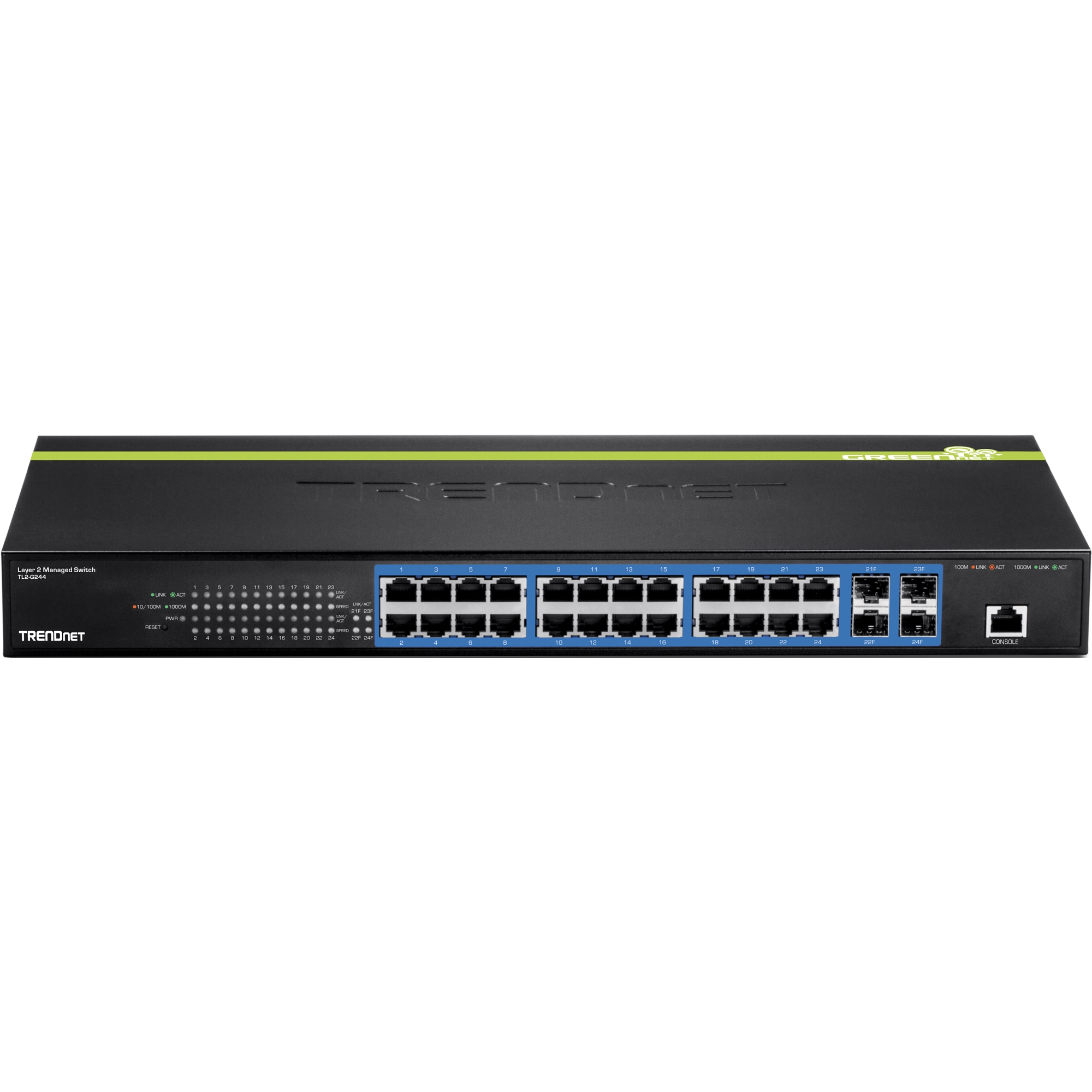 TRENDnet TL2-G244 24-Port Gigabit Layer 2 Switch