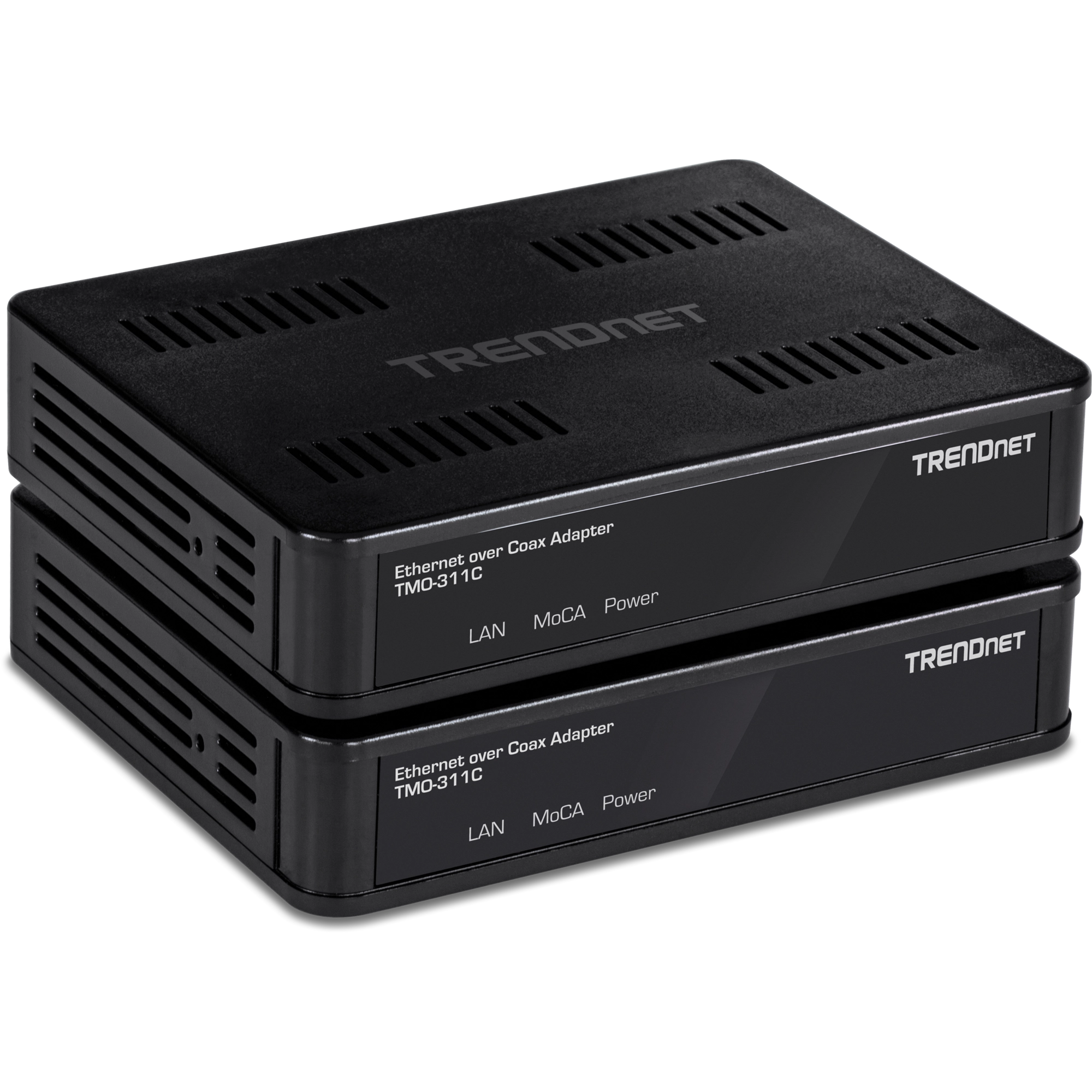 TRENDnet TMO-311C2K MoCA 2.0 Ethernet over Coax Adapter (2-Pack)